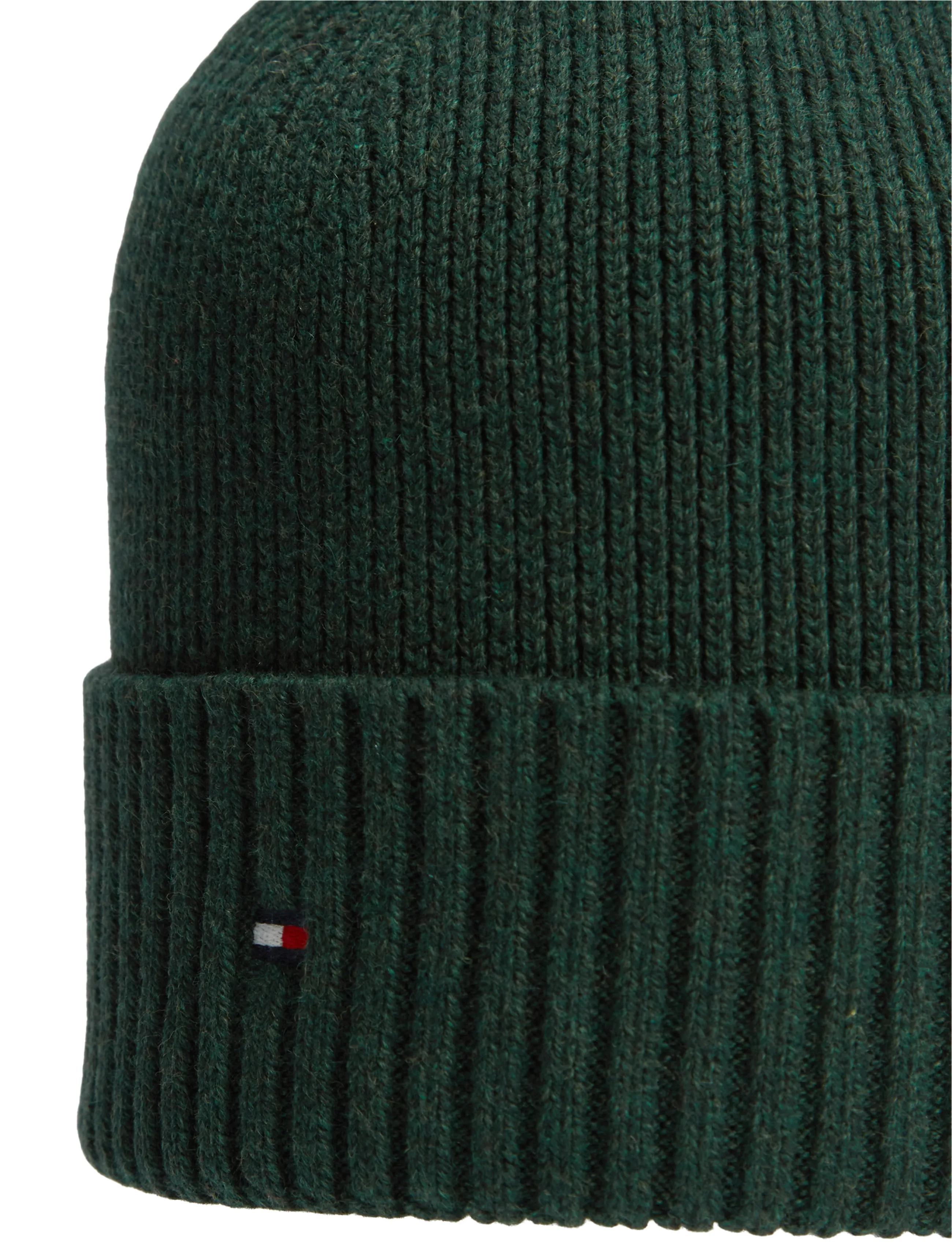 Tommy Hilfiger - TH FLAG PIMA COTTON BEANIE - osta olukorra järgi - majestic emerald melange - 3