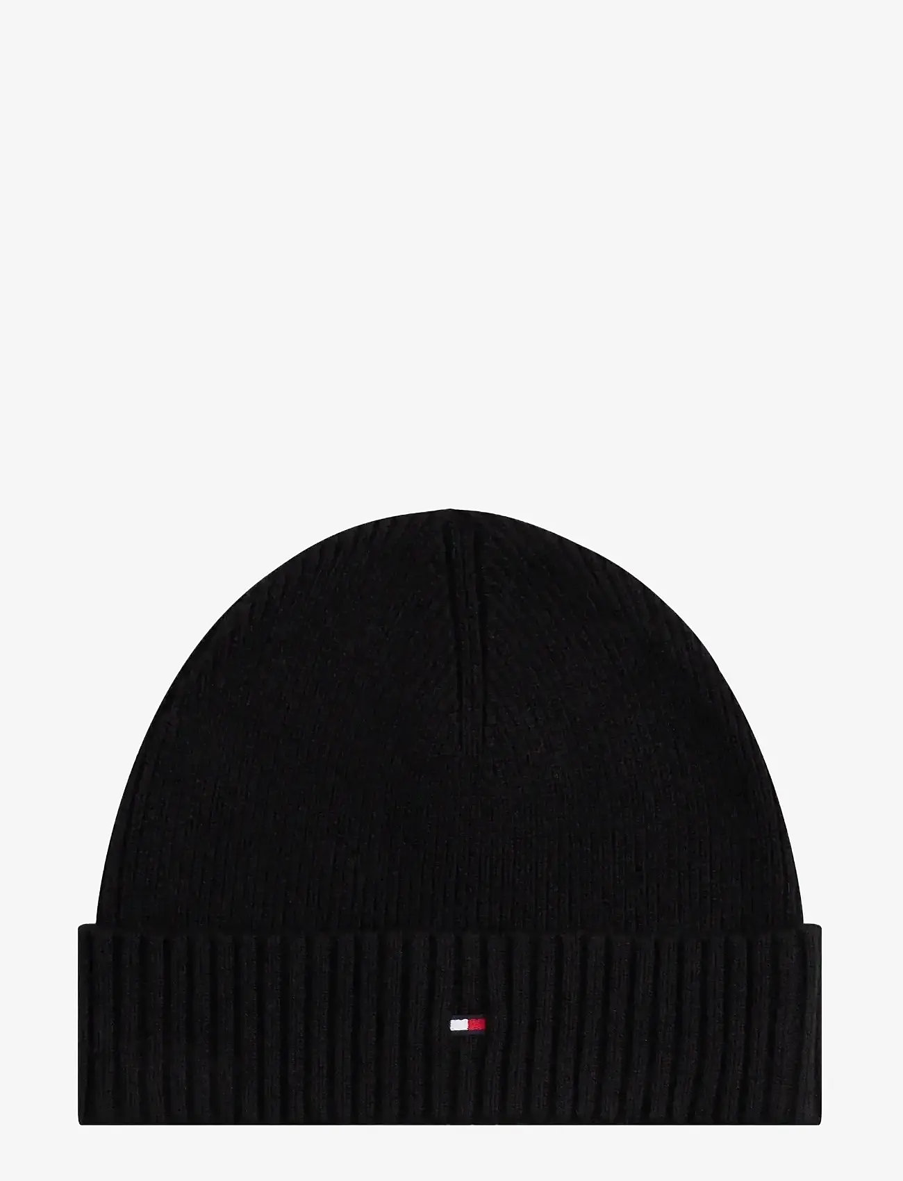 Tommy Hilfiger - TH FLAG PIMA COTTON BEANIE - black - 1