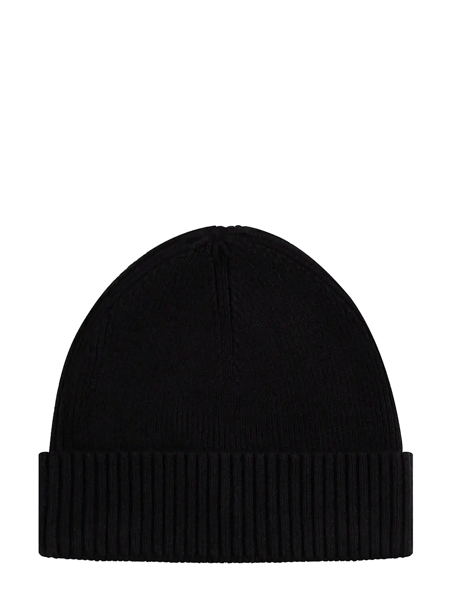 Tommy Hilfiger - TH FLAG PIMA COTTON BEANIE - shop efter anledning - black - 2