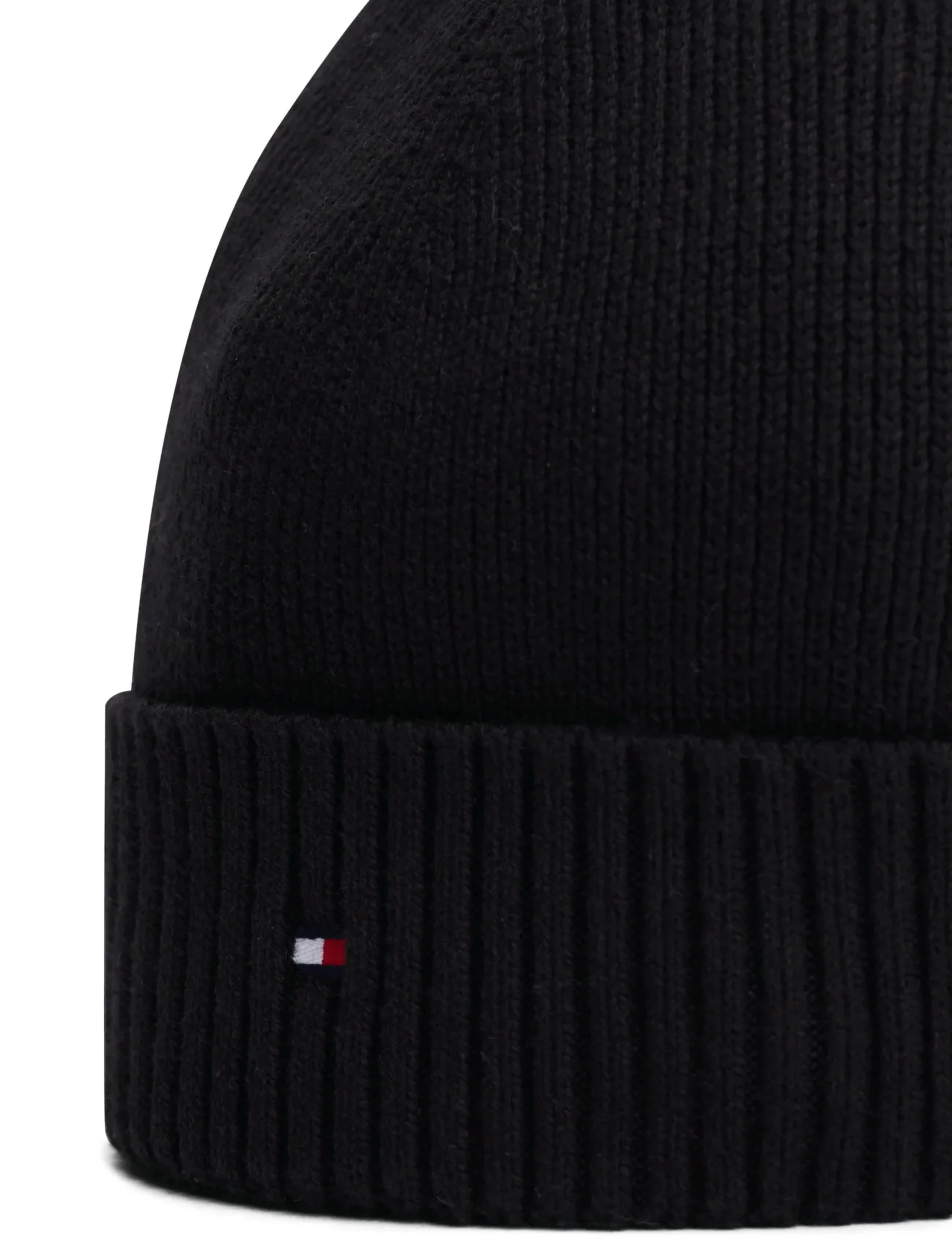 Tommy Hilfiger - TH FLAG PIMA COTTON BEANIE - black - 3