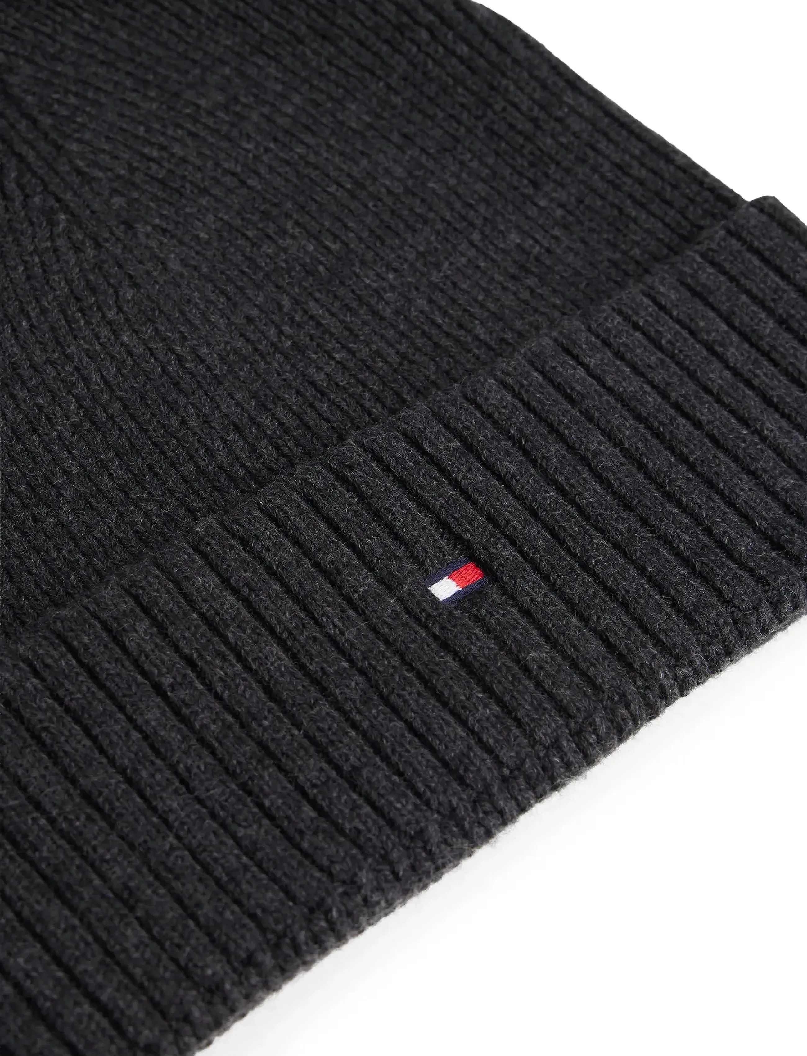 Tommy Hilfiger - TH FLAG PIMA COTTON BEANIE - osta olukorra järgi - charcoal gray - 3