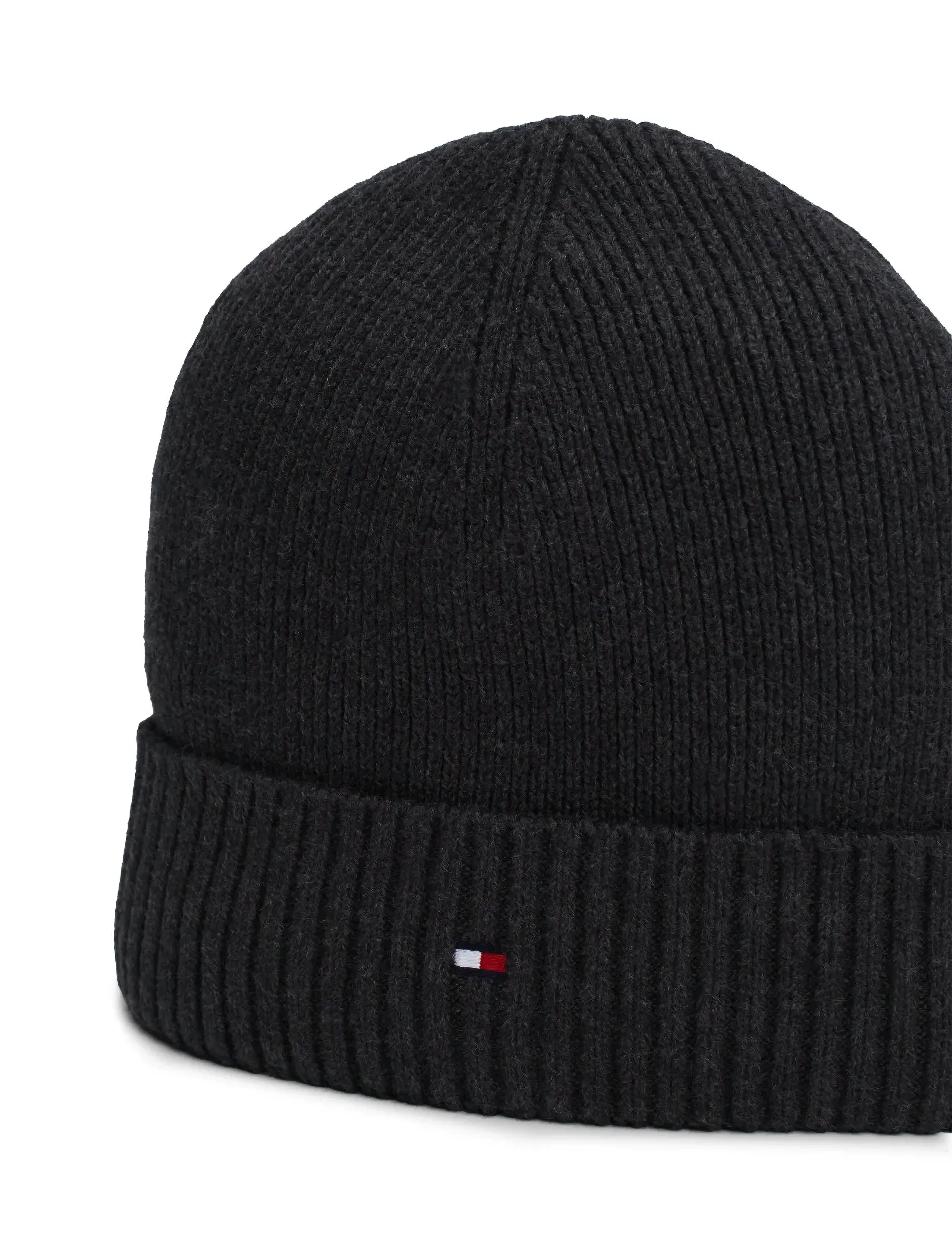 Tommy Hilfiger - TH FLAG PIMA COTTON BEANIE - osta olukorra järgi - charcoal gray - 4