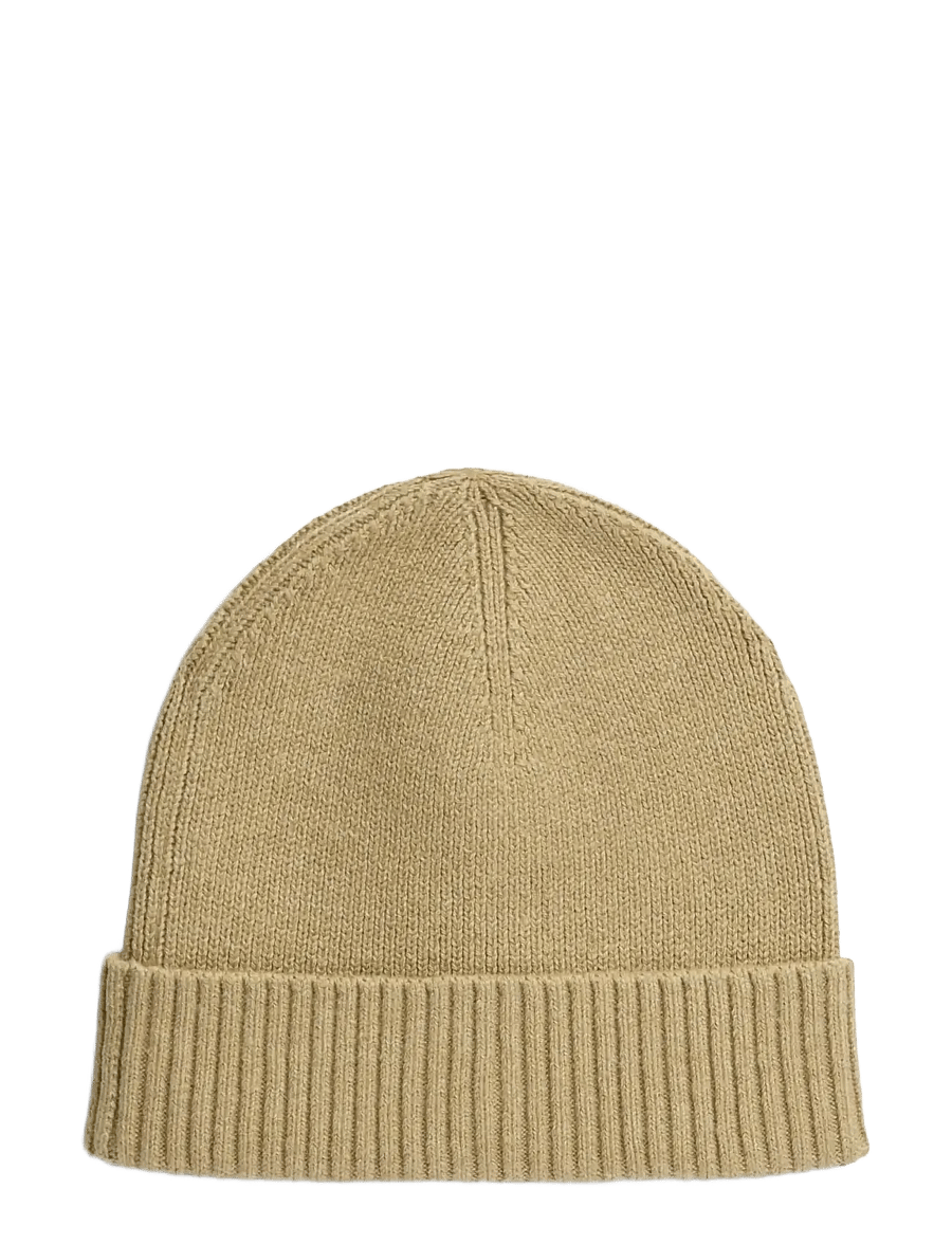 Tommy Hilfiger - TH FLAG PIMA COTTON BEANIE - nach anlass kaufen - safari canvas melange - 1