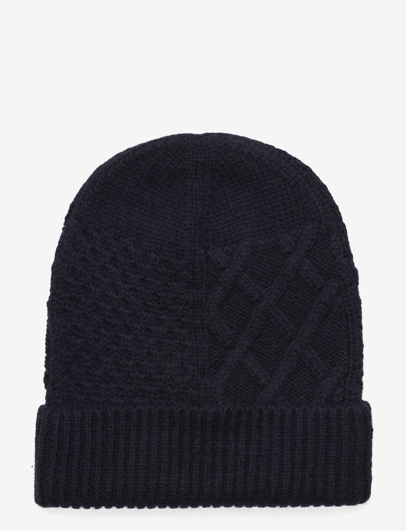 Tommy Hilfiger - TH FLAG CABLE KNIT BEANIE - nach anlass kaufen - space blue - 1