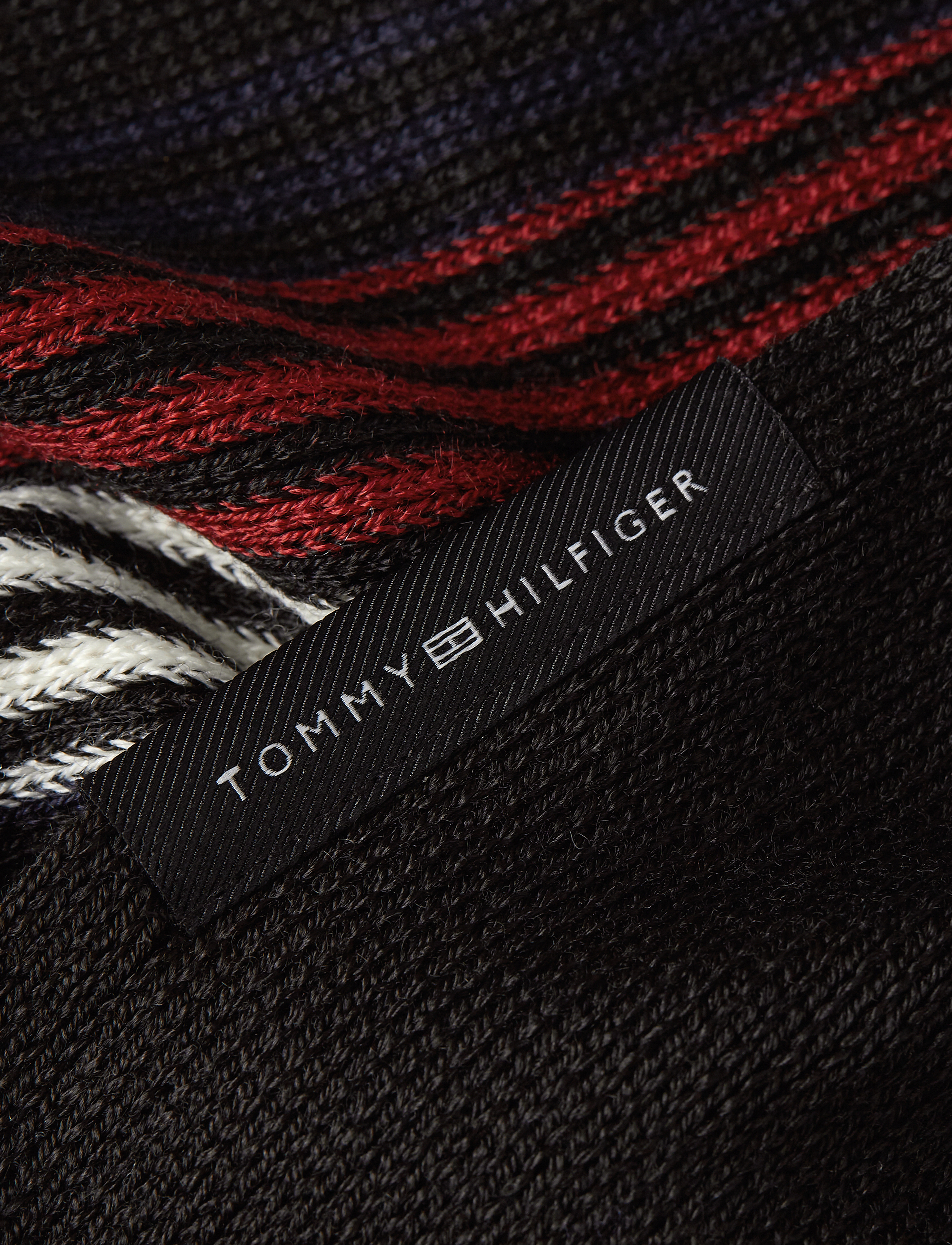 Tommy Hilfiger - TH CORP LOVE RASHELLE SCARF - black - 3