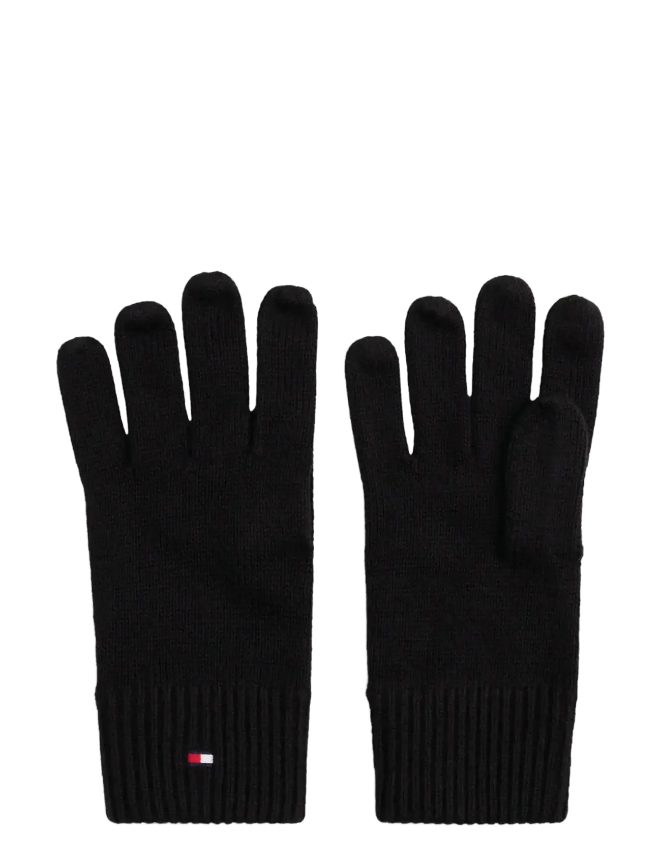 TOMMY HILFIGER Essentials Flag Handschuhe Schwarz - One Size - Herren