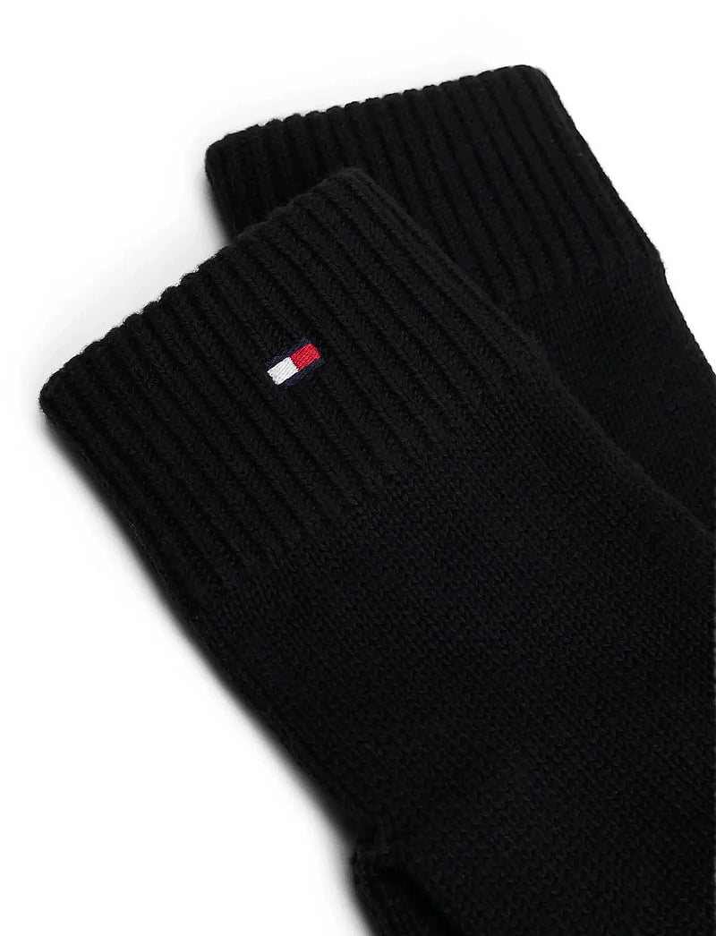 Tommy Hilfiger - ESSENTIALS FLAG GLOVES - shop by occasion - black - 1