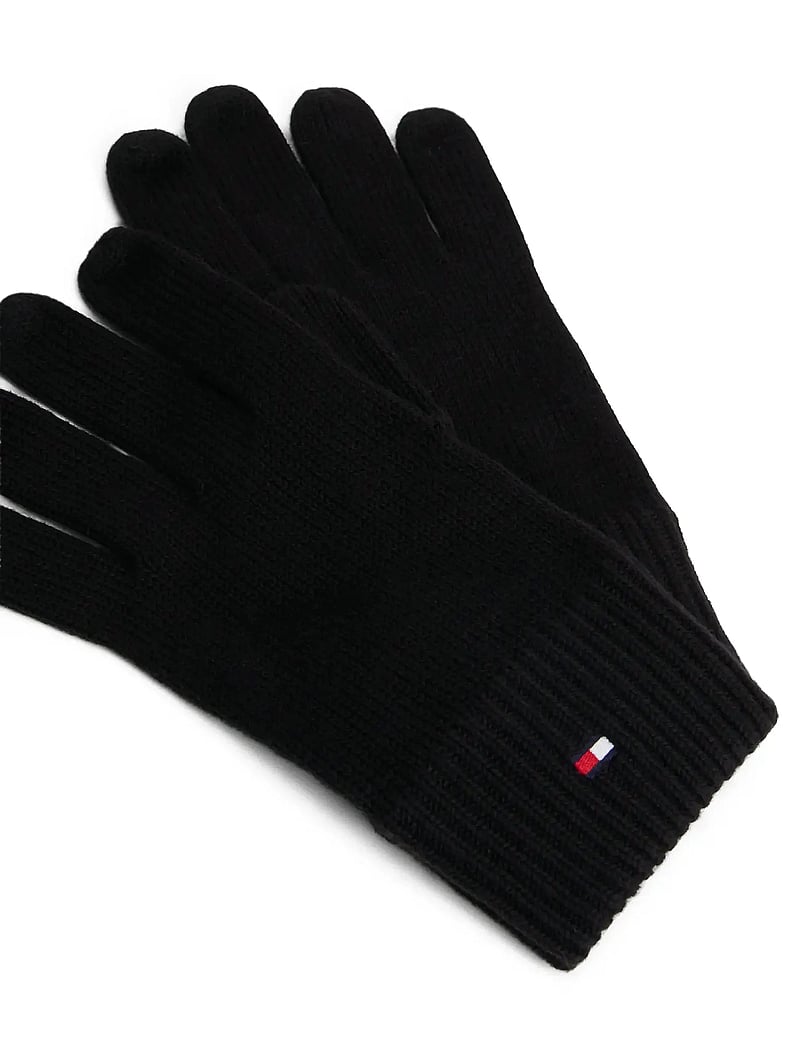 Tommy Hilfiger - ESSENTIALS FLAG GLOVES - shop by occasion - black - 2
