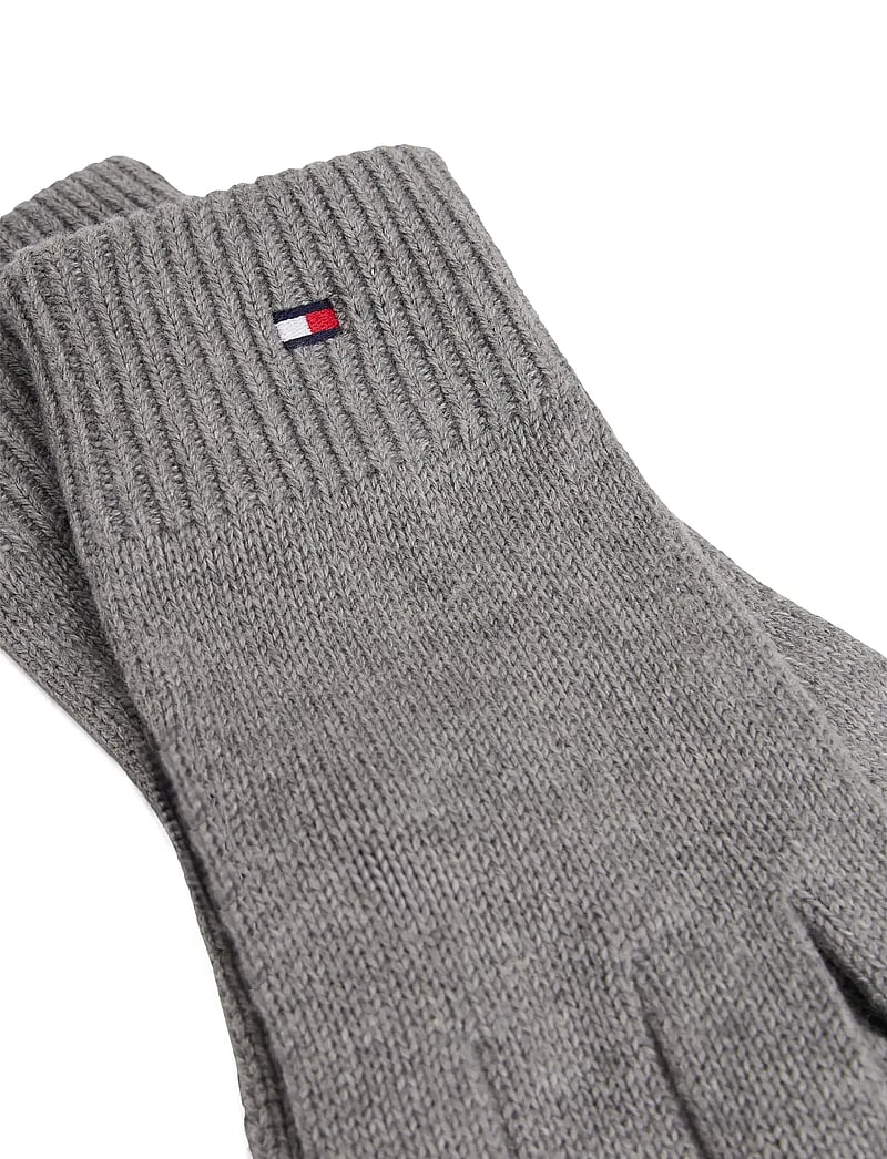 Tommy Hilfiger - ESSENTIALS FLAG GLOVES - nach anlass kaufen - mid grey heather - 1