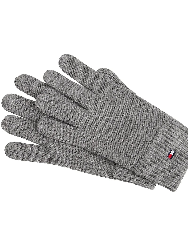 Tommy Hilfiger - ESSENTIALS FLAG GLOVES - nach anlass kaufen - mid grey heather - 2