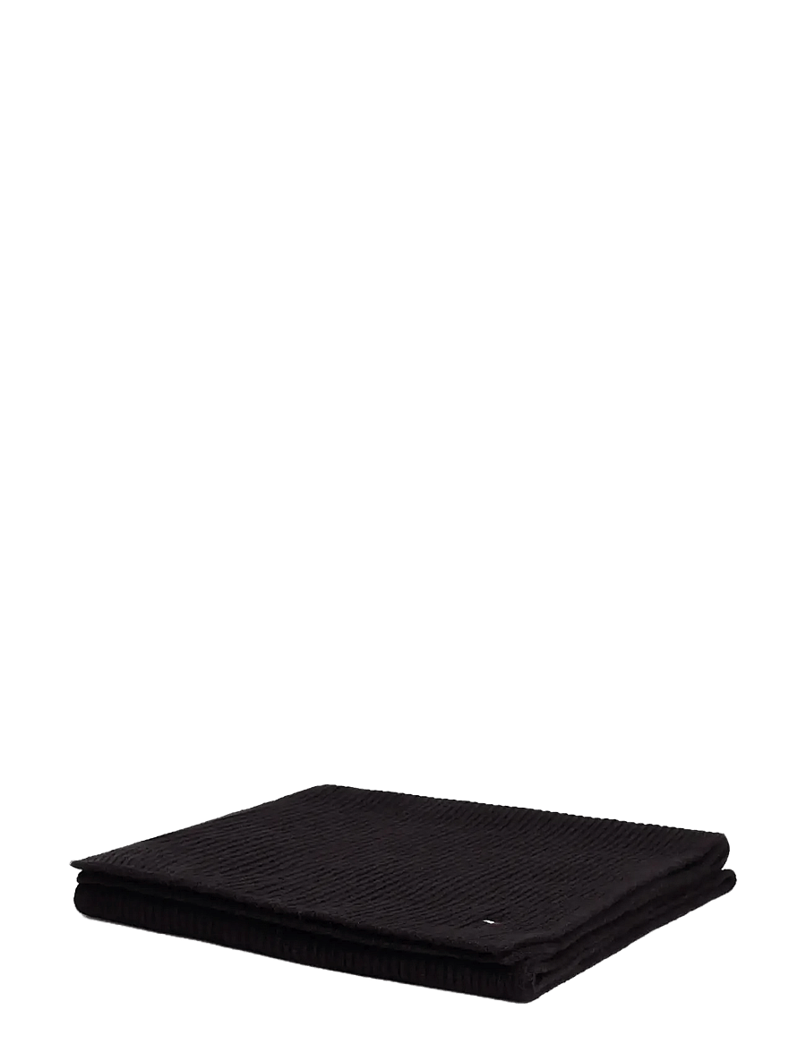 Tommy Hilfiger - TH FLAG PIMA COTTON CASH SCARF - halstørklæder - black - 2