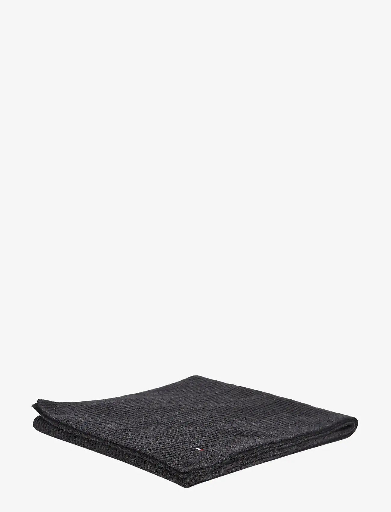 Tommy Hilfiger - TH FLAG PIMA COTTON CASH SCARF - winterschals - charcoal gray - 2