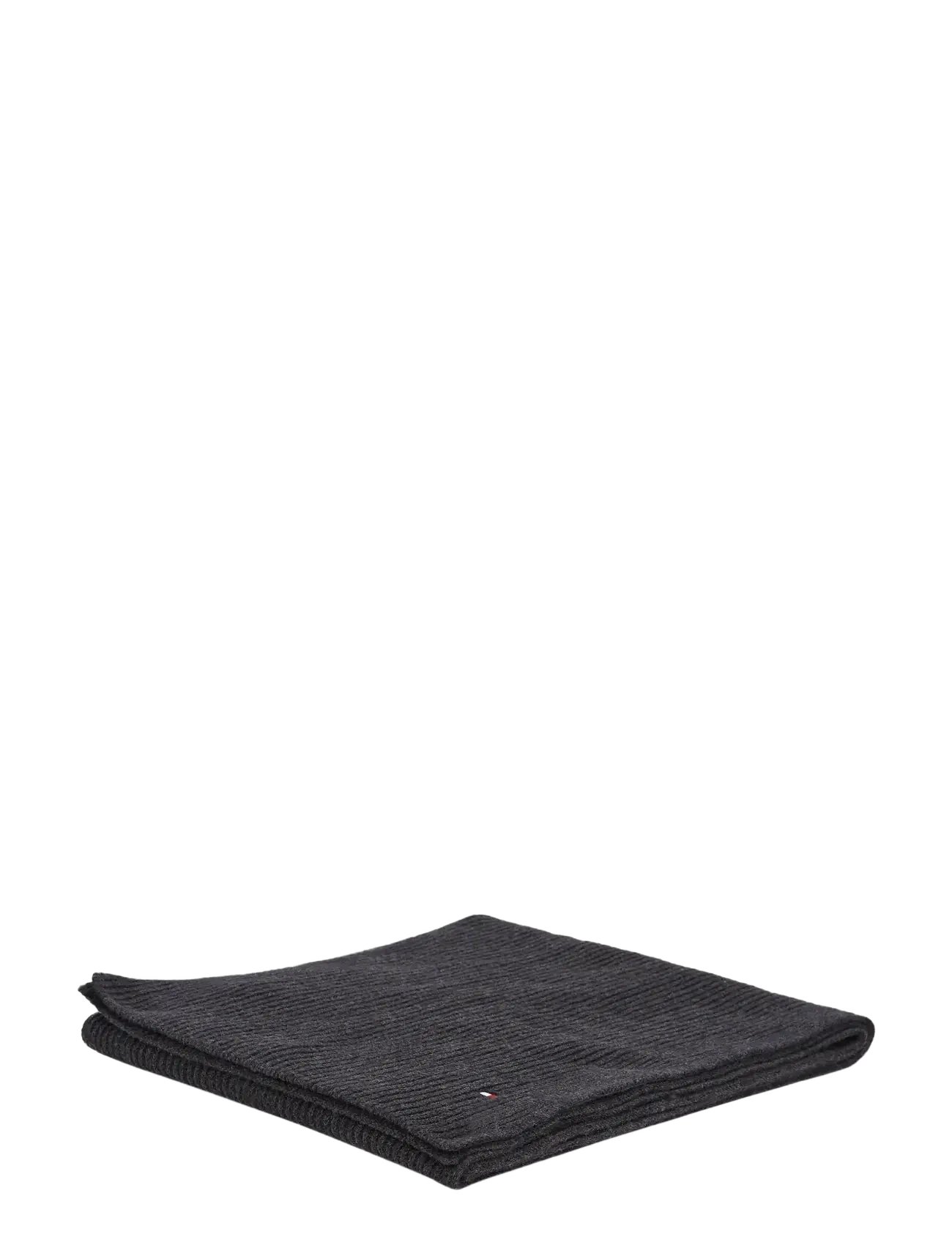 Tommy Hilfiger - TH FLAG PIMA COTTON CASH SCARF - Šalikai žiemai - charcoal gray - 2