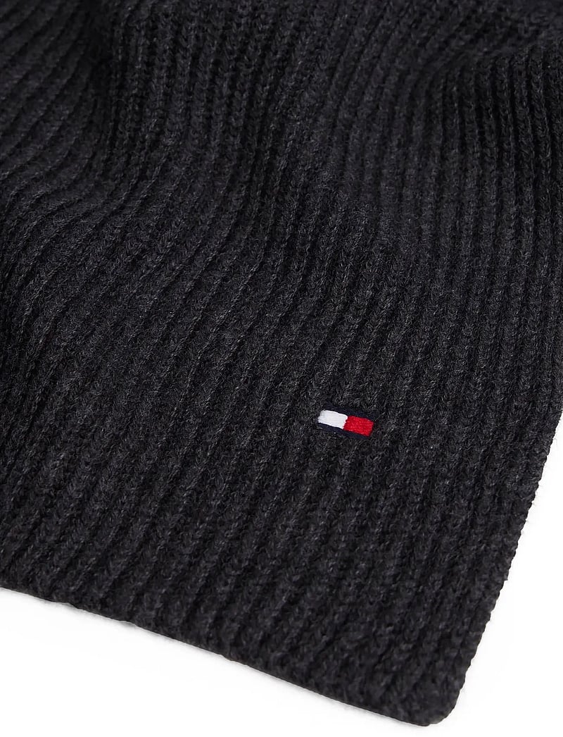 Tommy Hilfiger - TH FLAG PIMA COTTON CASH SCARF - winterschals - charcoal gray - 3