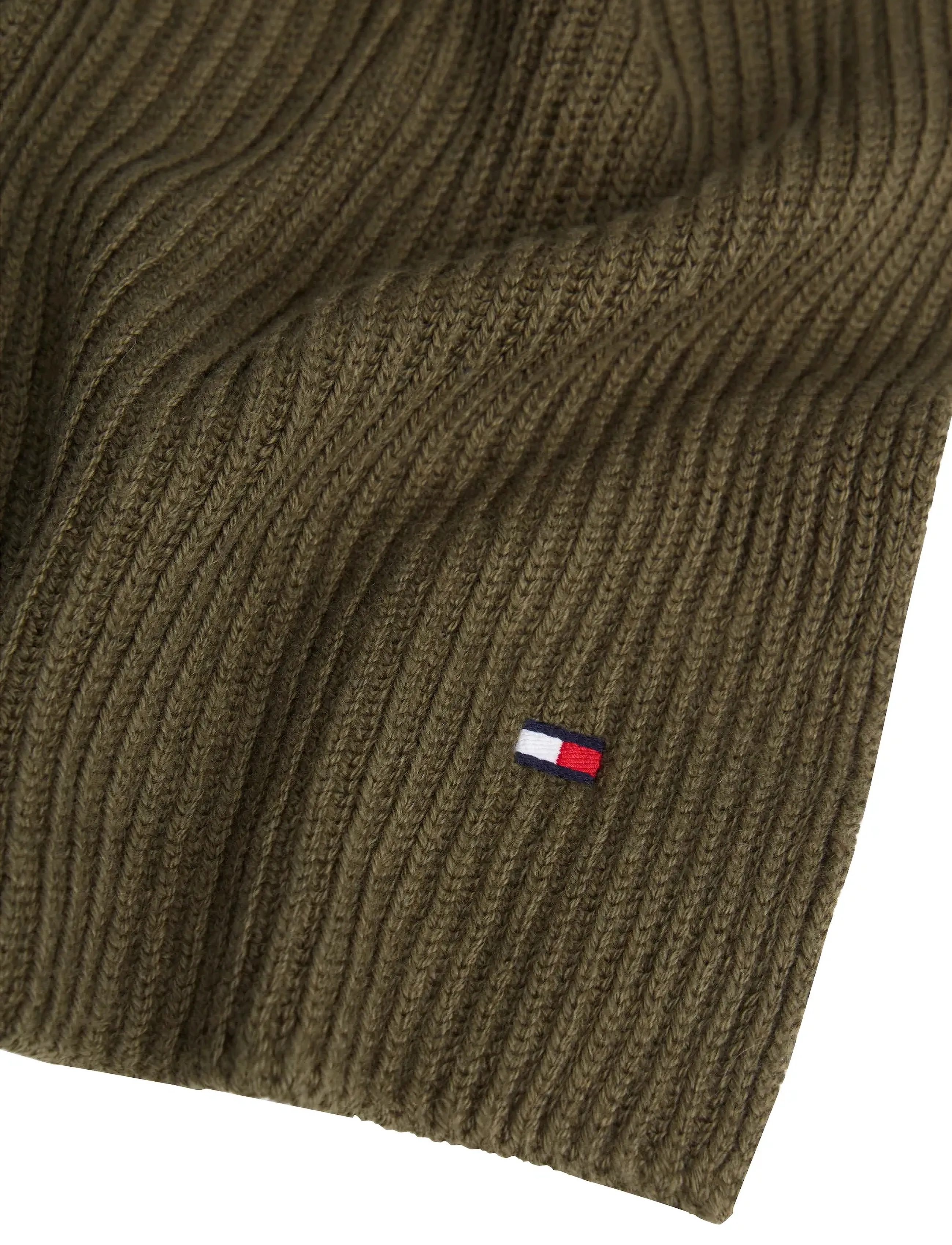 Tommy Hilfiger - TH FLAG PIMA COTTON CASH SCARF - halstørklæder - foxhunt green - 3