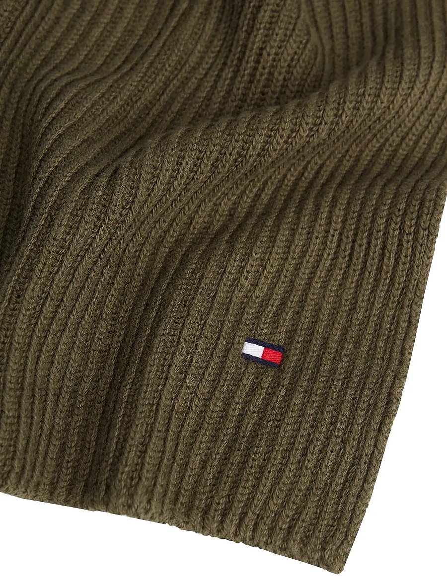 Tommy Hilfiger - TH FLAG PIMA COTTON CASH SCARF - halstørklæder - foxhunt green - 3