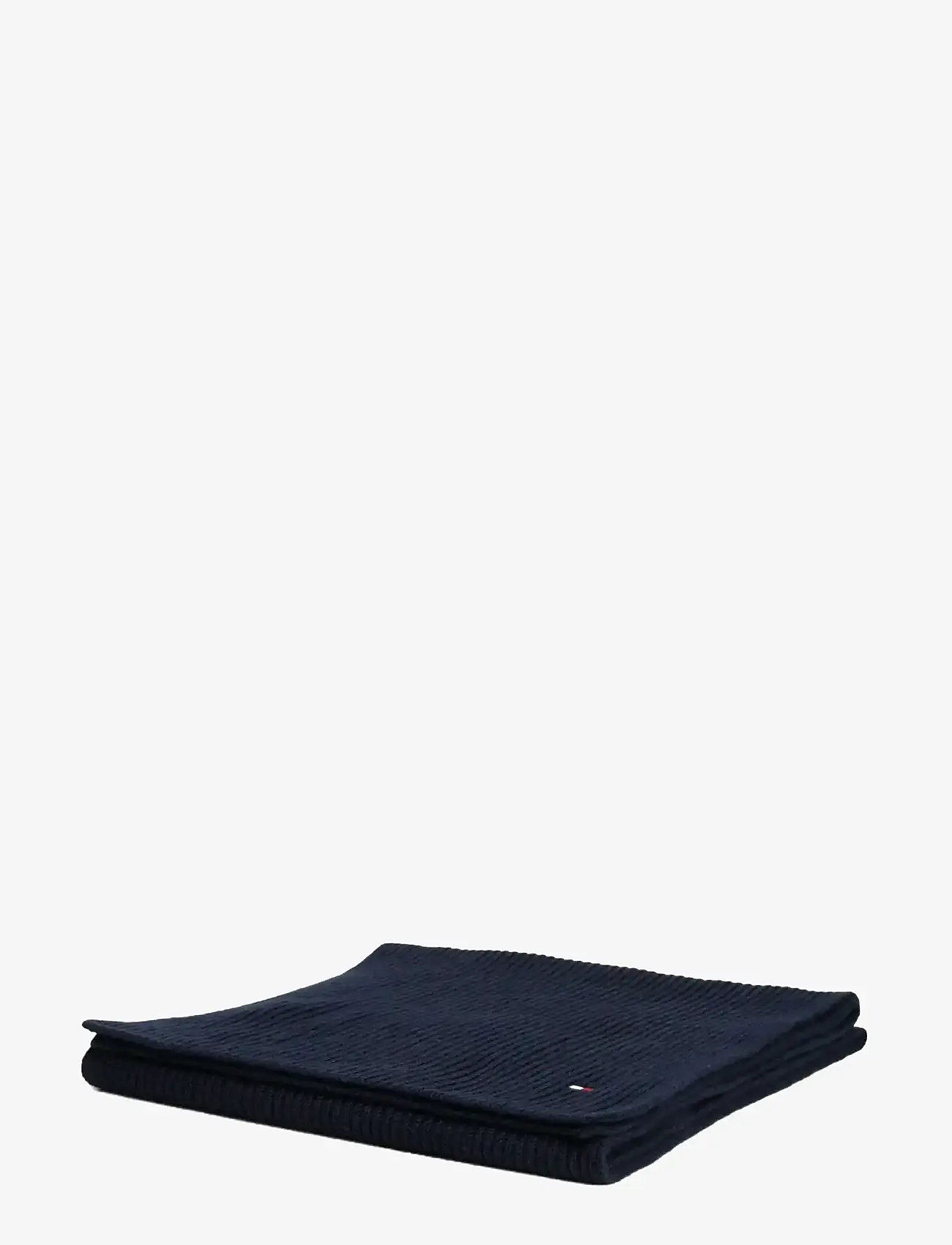 Tommy Hilfiger - TH FLAG PIMA COTTON CASH SCARF - halstørklæder - space blue - 2