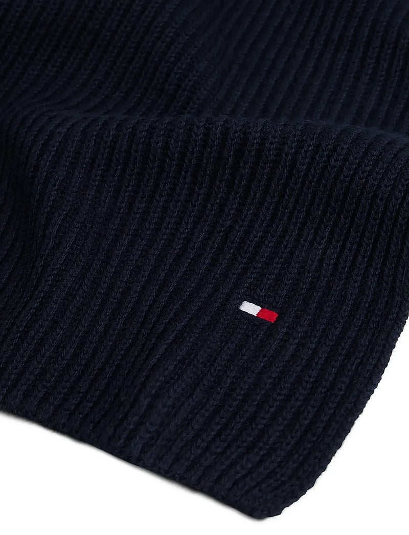 Tommy Hilfiger - TH FLAG PIMA COTTON CASH SCARF - halstørklæder - space blue - 3