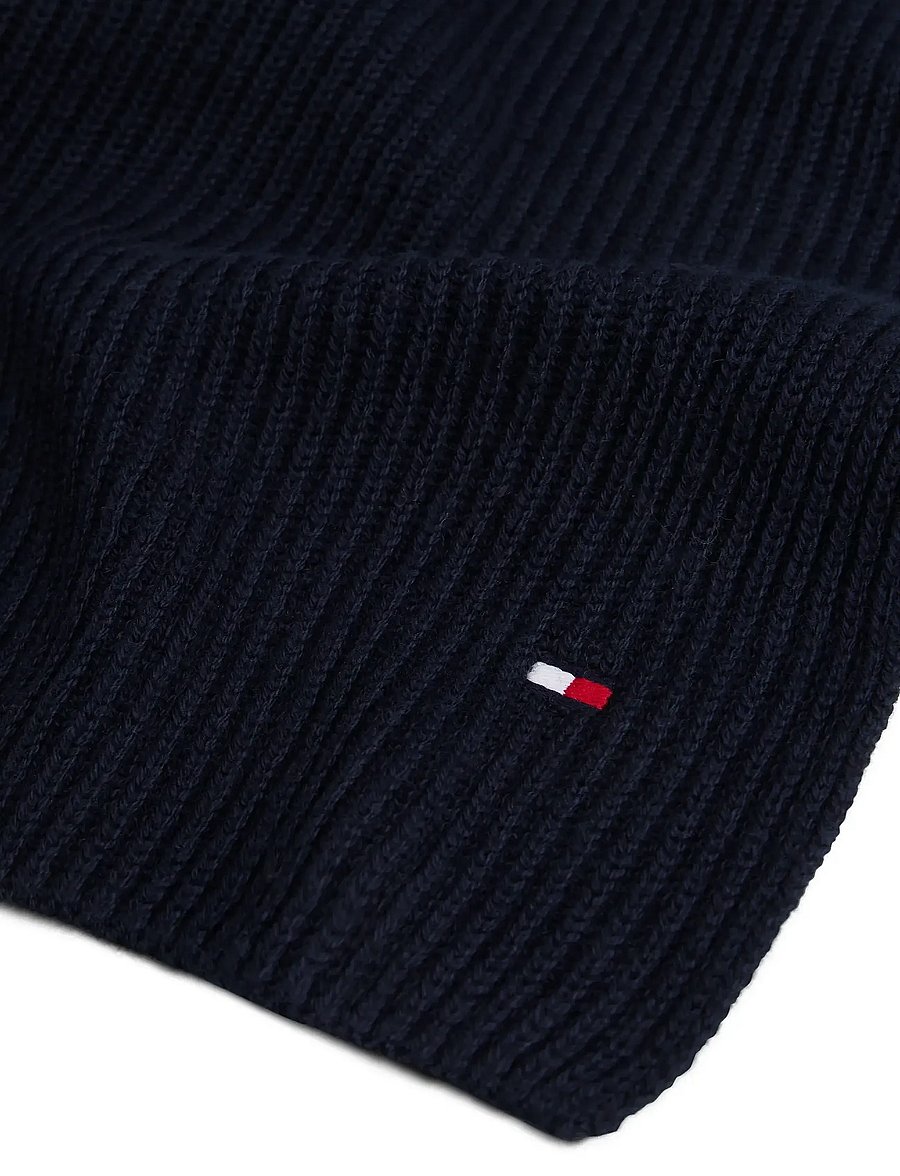 Tommy Hilfiger - TH FLAG PIMA COTTON CASH SCARF - halstørklæder - space blue - 3