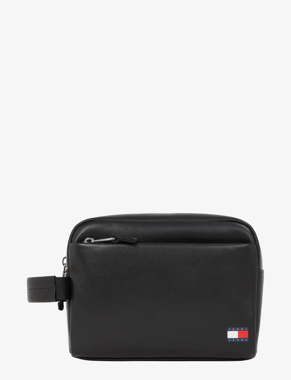 Tommy Hilfiger - TJM HERITAGE LEATHER WASHBAG - nach anlass kaufen - black - 0