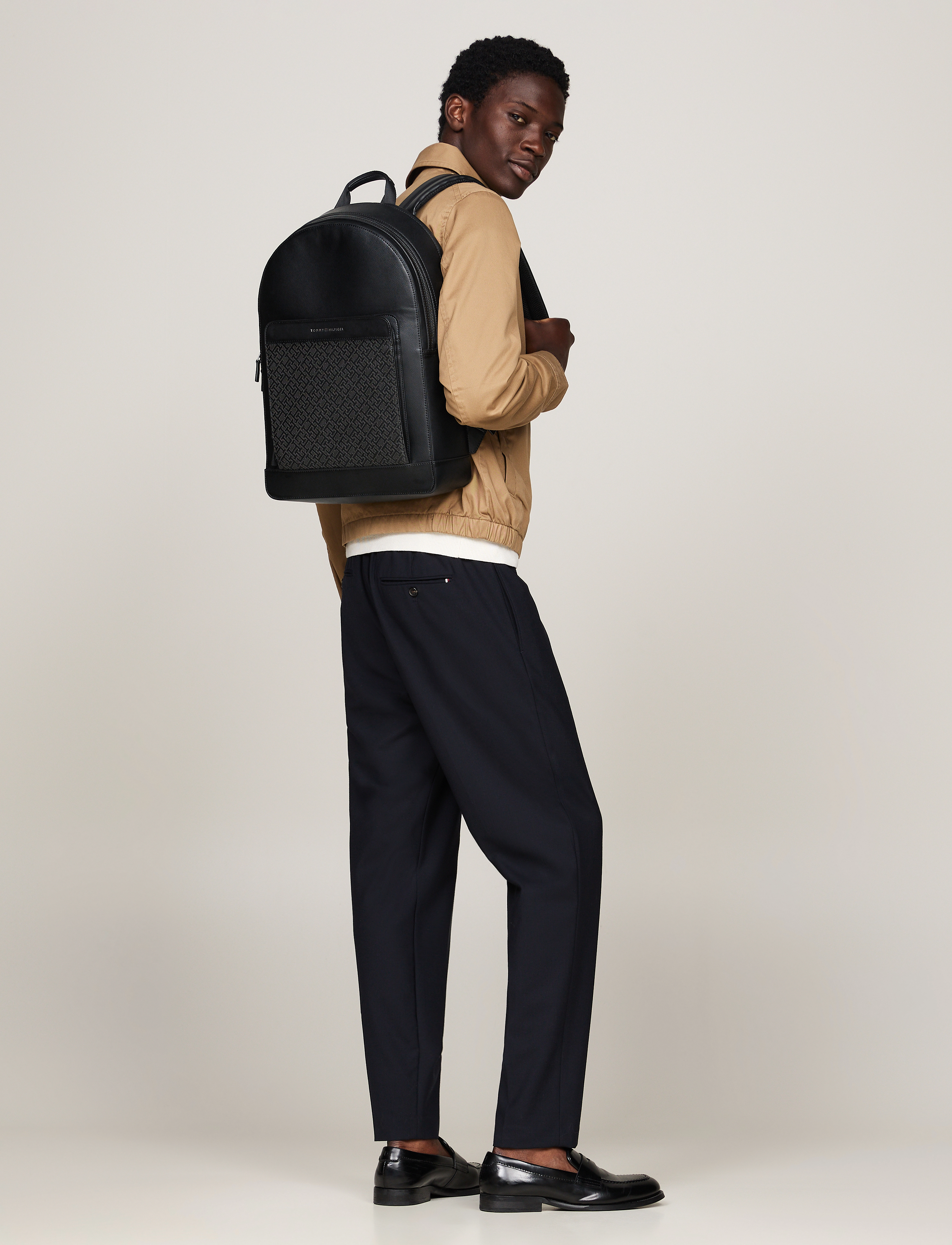 Tommy Hilfiger - TH MONOGRAM BACKPACK - monogram - 5