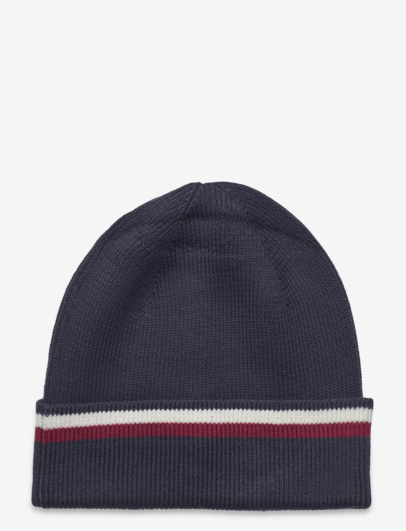 Tommy Hilfiger - TH CORP LOVE SOLID STRIPE BEANIE - space blue - 1