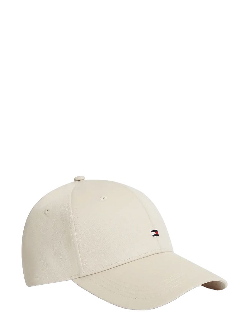 Tommy Hilfiger - TH FLAG COTTON 6 PANEL CAP - kasketter - classic beige - 0