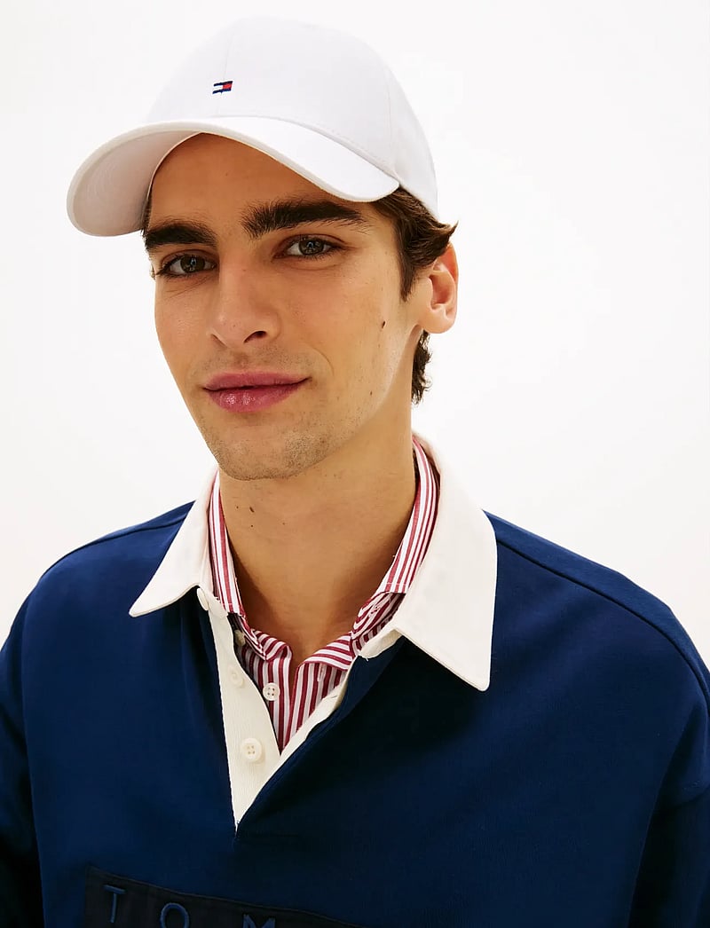 Tommy Hilfiger - TH FLAG COTTON 6 PANEL CAP - kasketter - ecru - 3