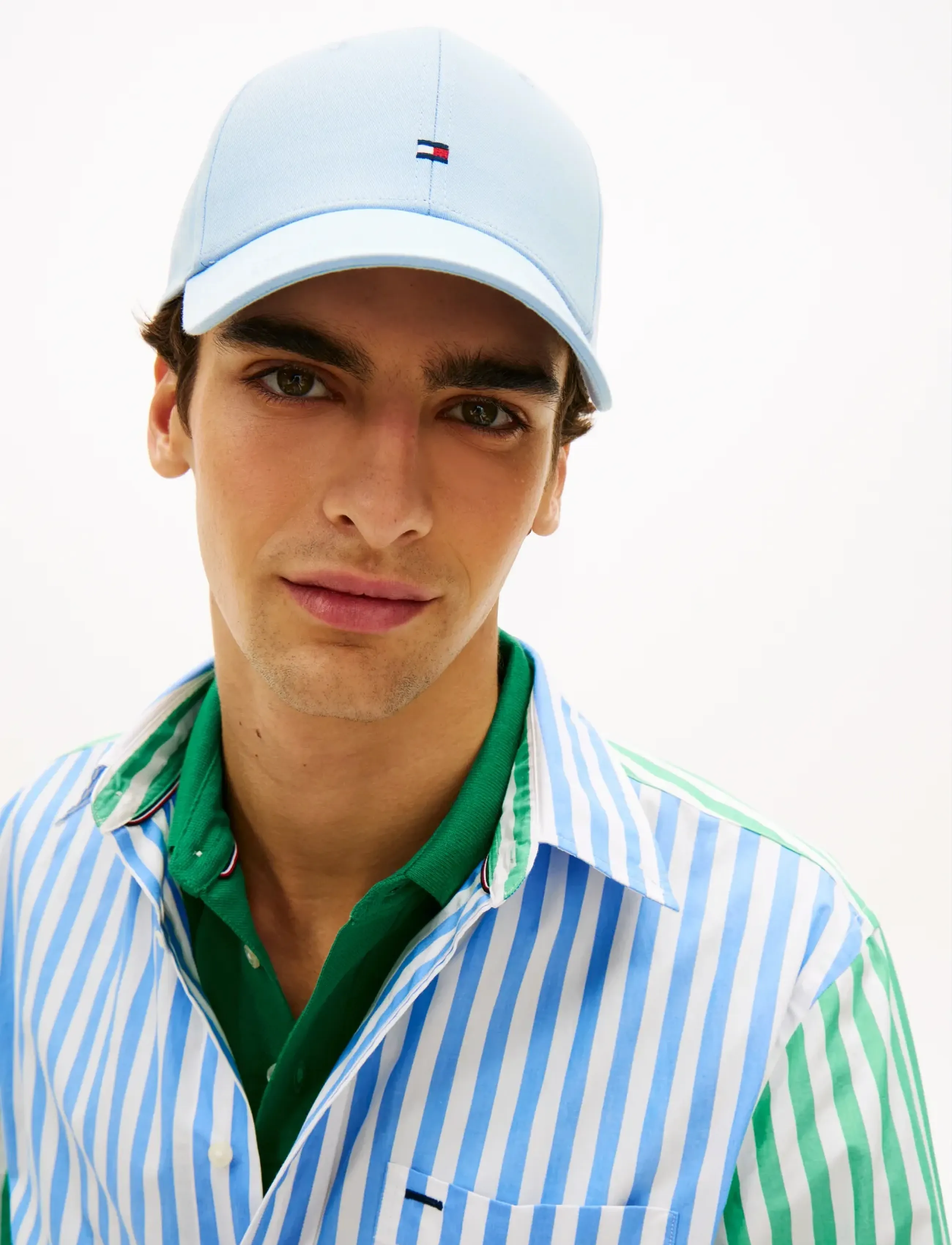 Tommy Hilfiger - TH FLAG COTTON 6 PANEL CAP - laveste priser - well water - 3