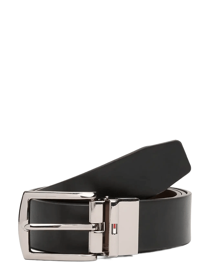 Tommy Hilfiger - DENTON 3.5 REV - klassisch gürtel - testa di moro black - 0