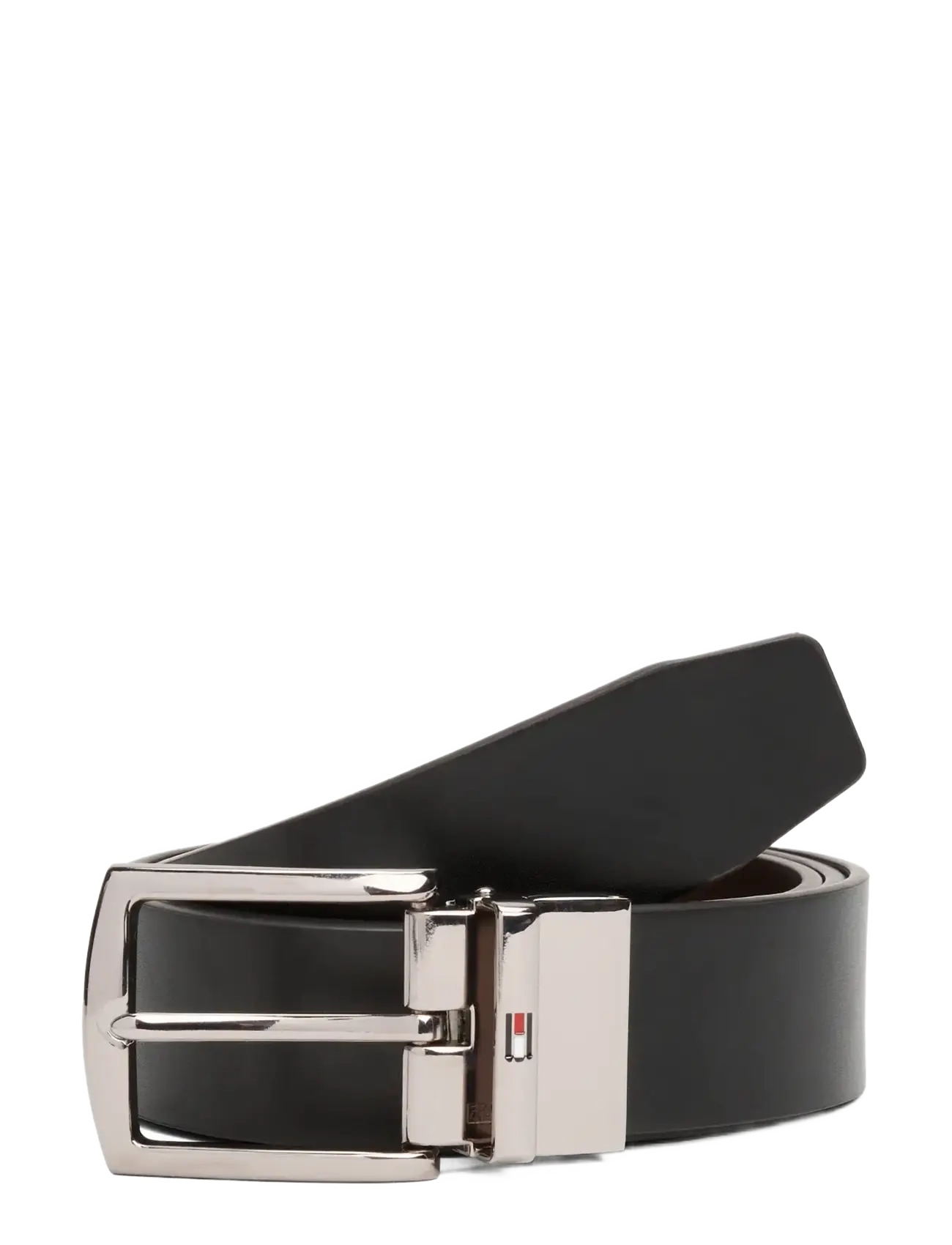 Tommy Hilfiger - DENTON 3.5 REV - klassisch gürtel - testa di moro black - 0
