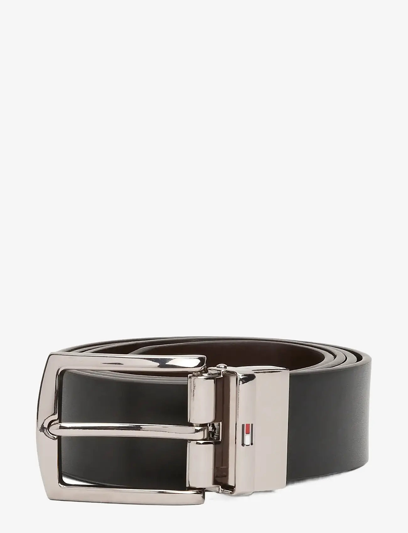 Tommy Hilfiger - DENTON 3.5 REV - klassisch gürtel - testa di moro   black - 1