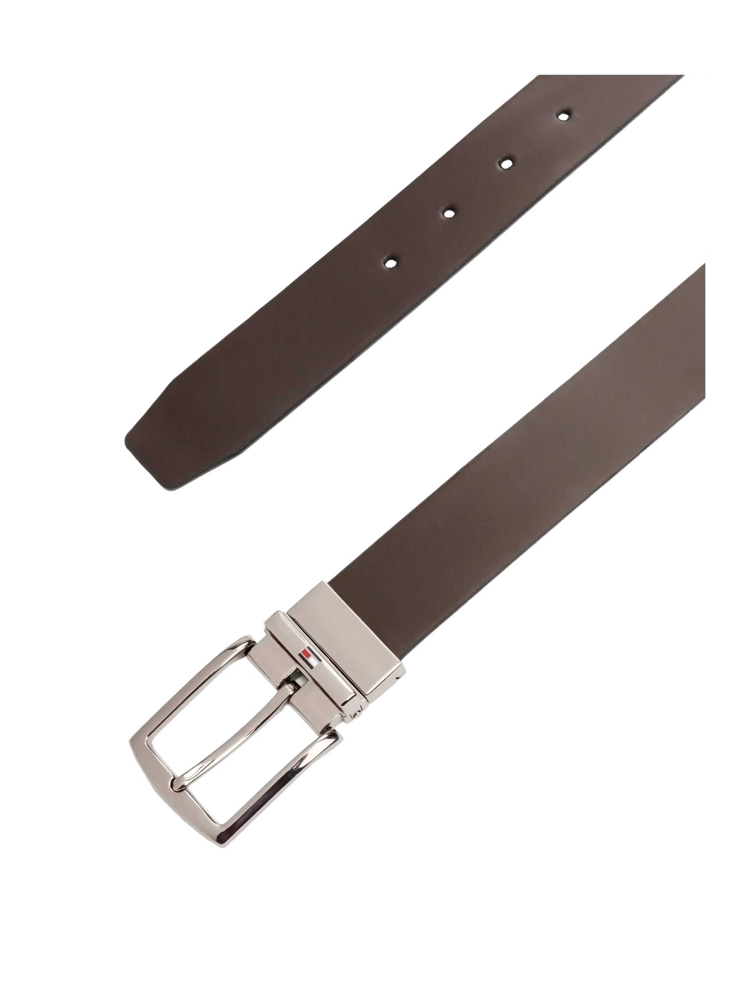Tommy Hilfiger - DENTON 3.5 REV - klassiske bælter - testa di moro   black - 2