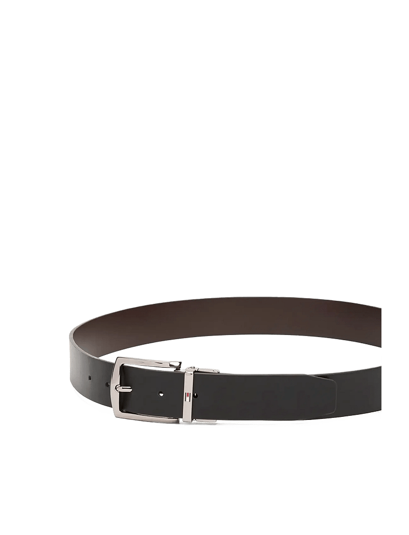 Tommy Hilfiger - DENTON 3.5 REV - klassisch gürtel - testa di moro black - 3