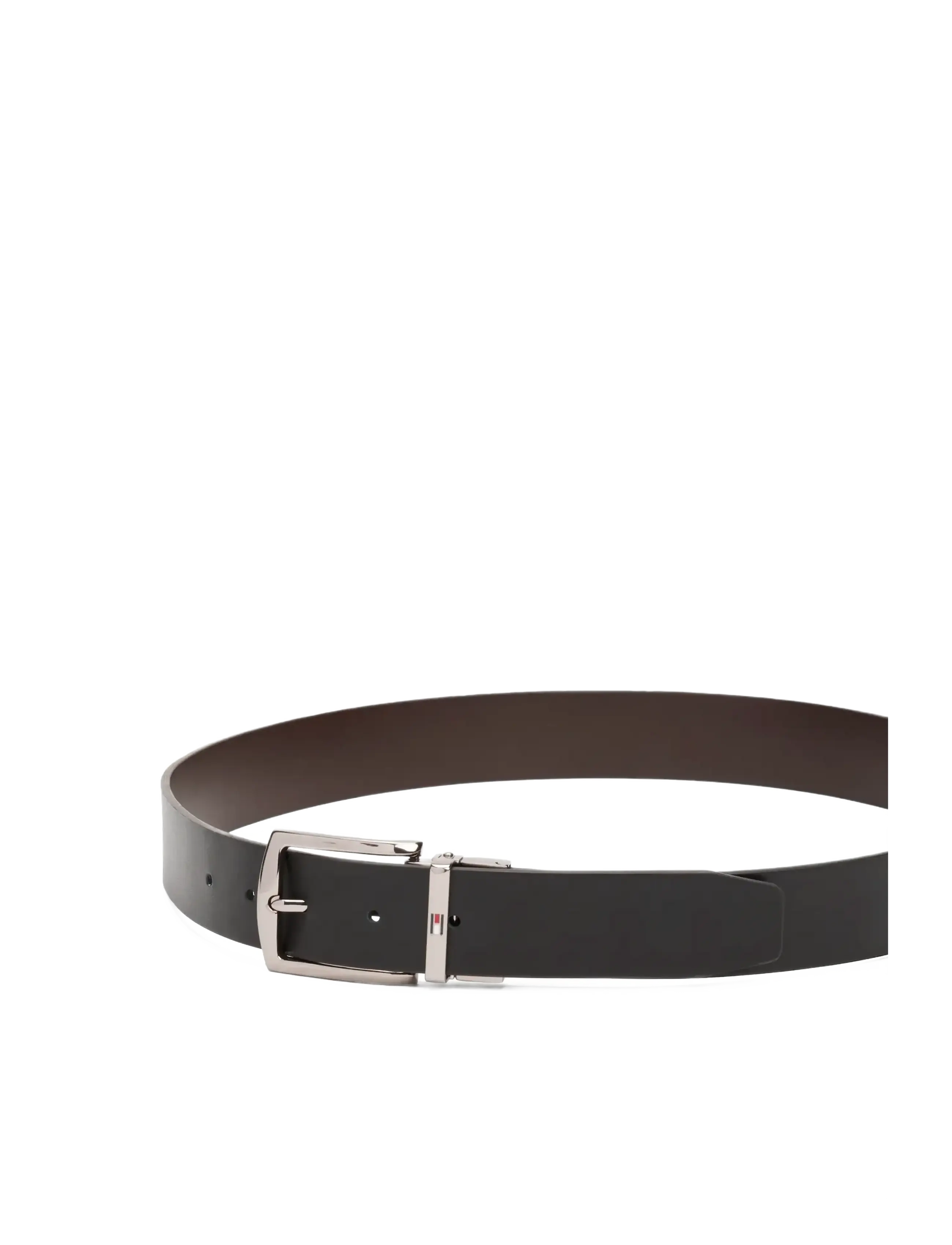 Tommy Hilfiger - DENTON 3.5 REV - klassisch gürtel - testa di moro black - 3