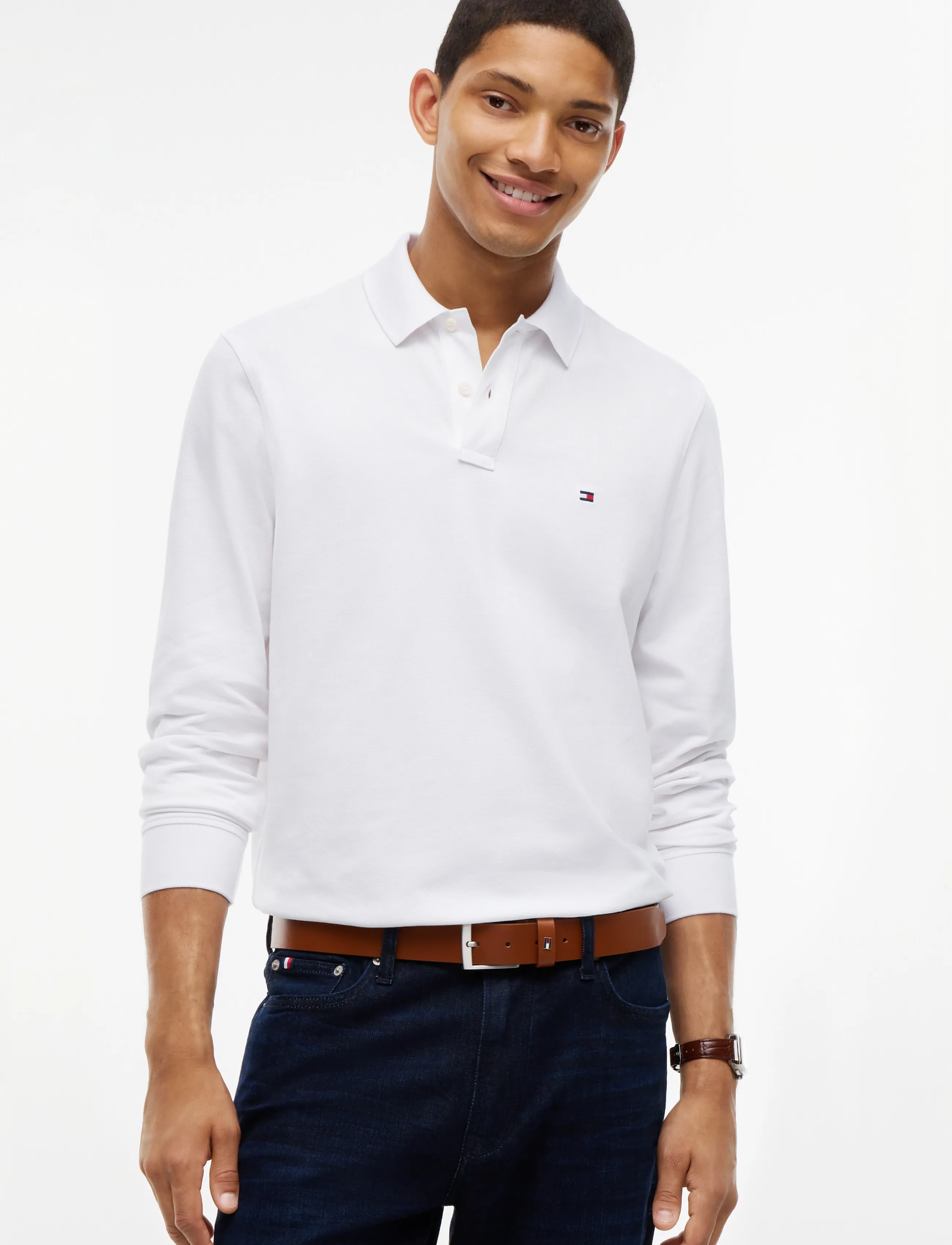 Tommy Hilfiger Adan 3.5 Ext, 90, Belts, Braun - Classic Männerswear