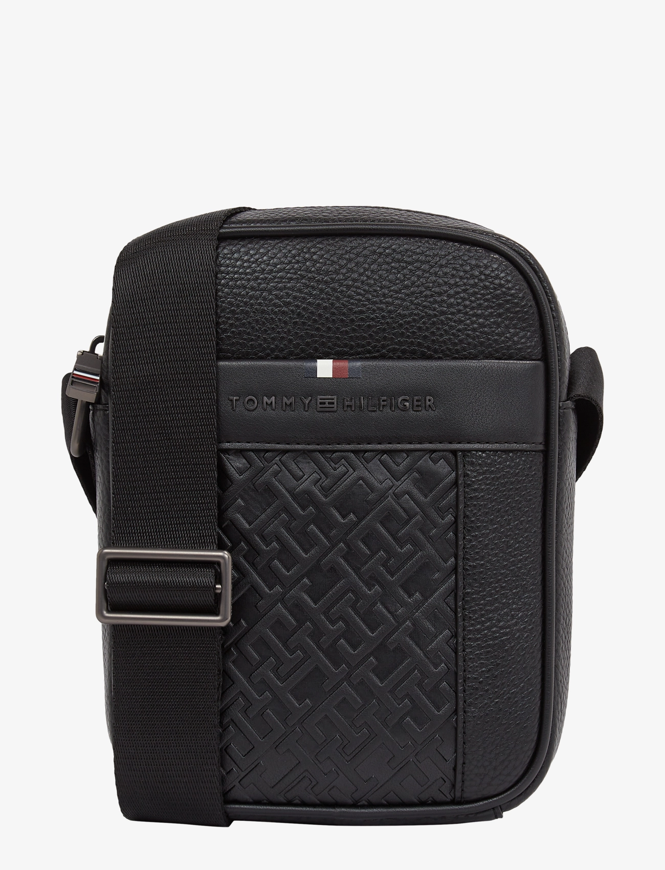 Tommy Hilfiger - TH CENTRAL MONO MINI REPORTER - black - 1