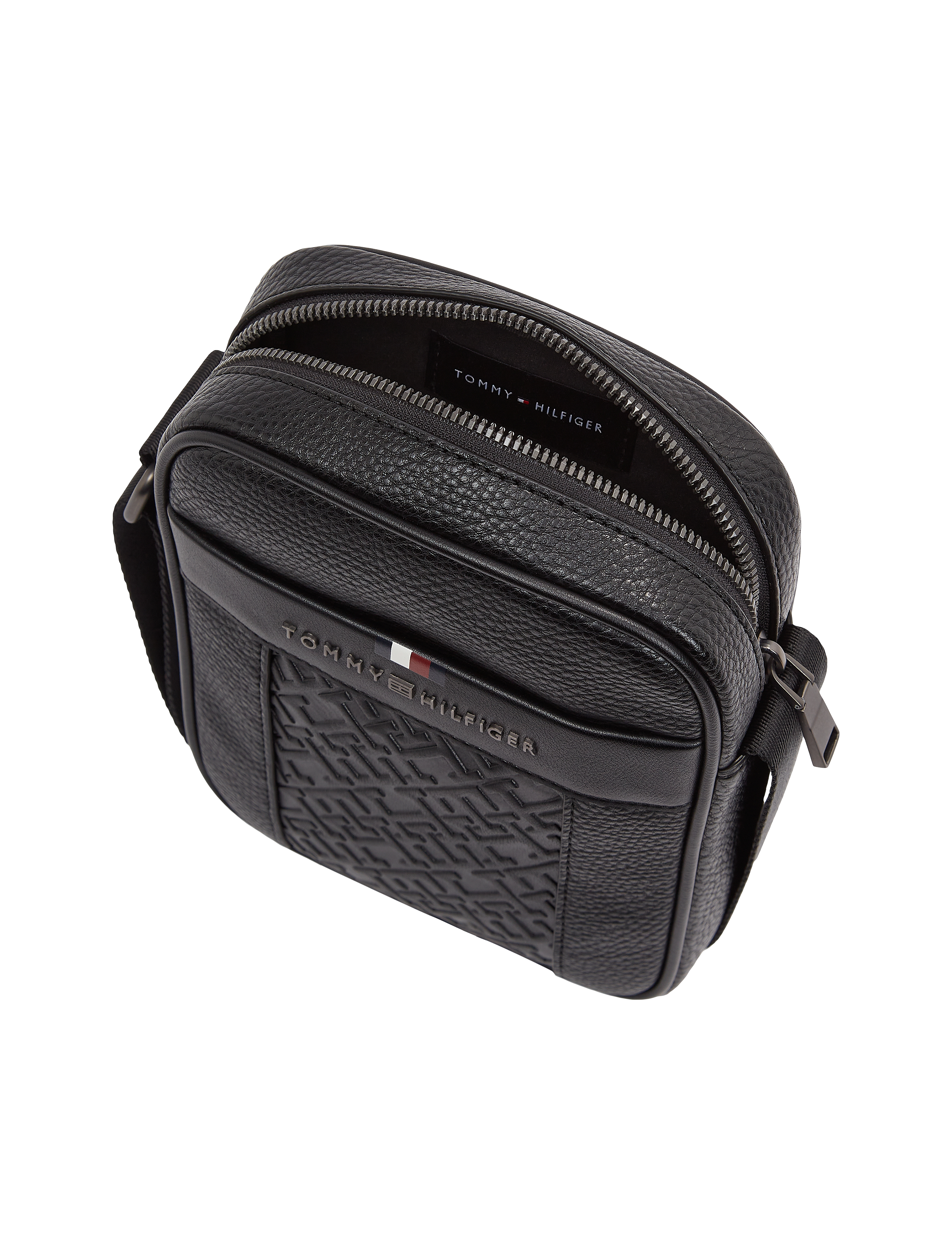 Tommy Hilfiger - TH CENTRAL MONO MINI REPORTER - black - 3