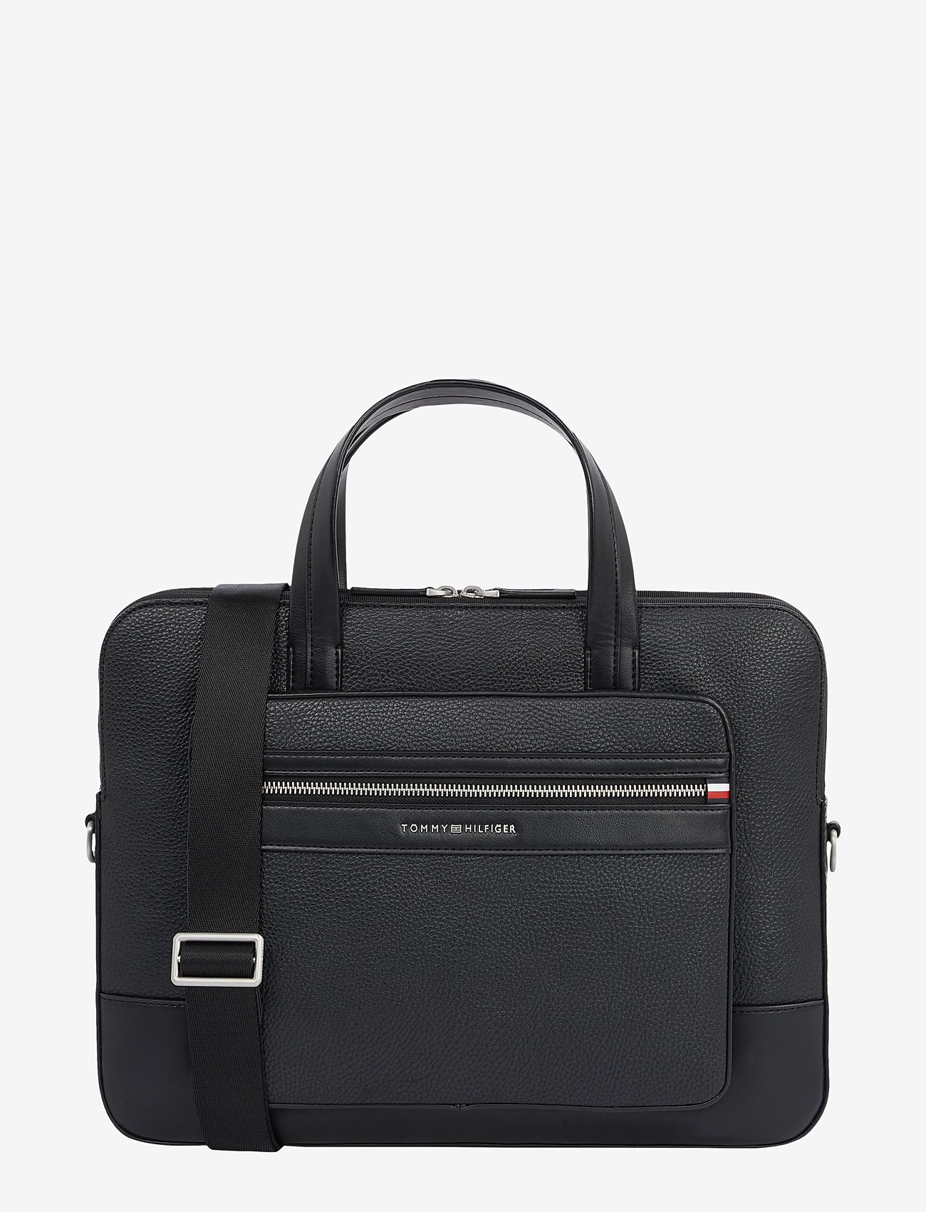 Tommy Hilfiger - TH CENTRAL COMPUTER BAG - black - 0