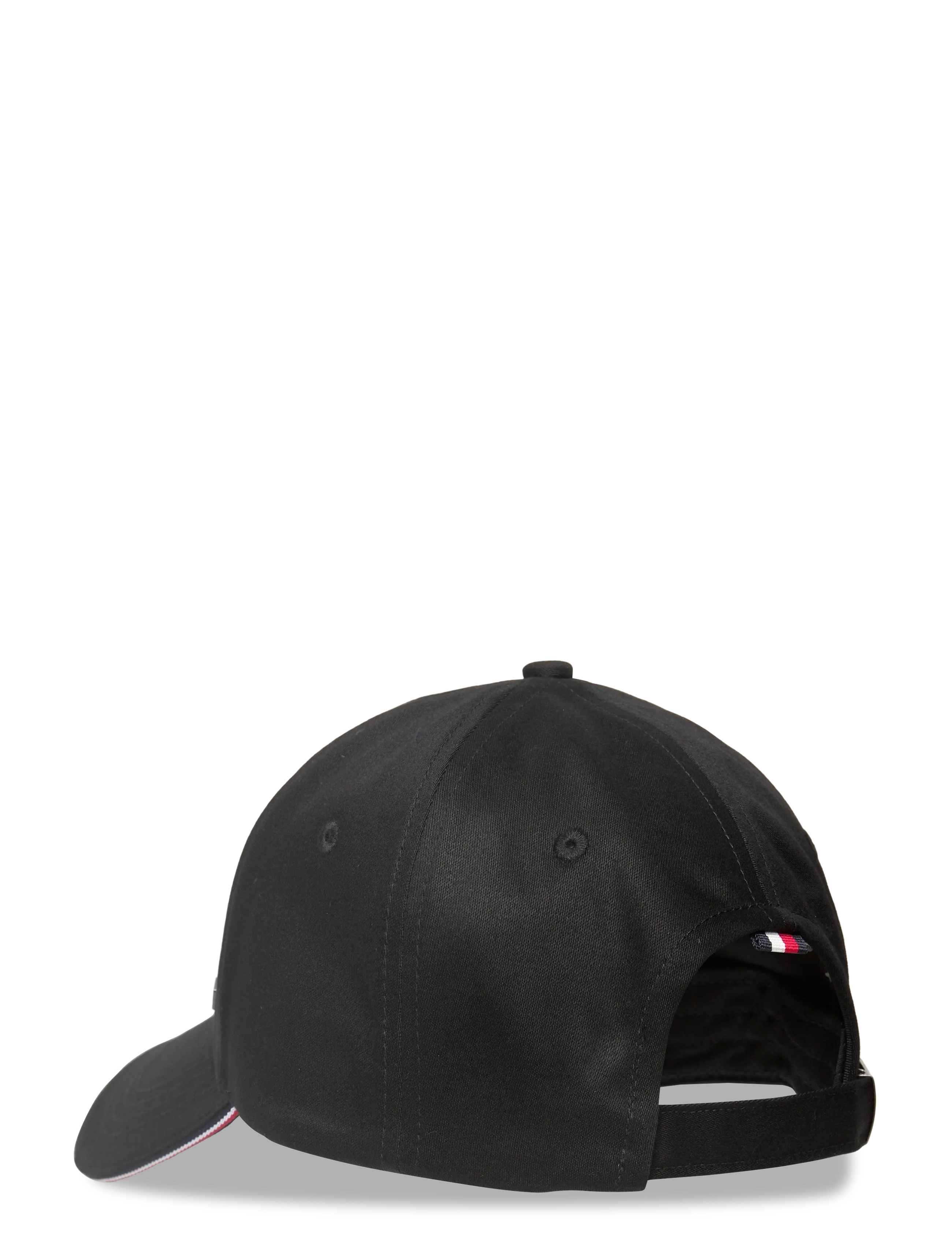 Tommy Hilfiger - TH CORPORATE COTTON 6 PANEL CAP - kasketter & caps - black - 1