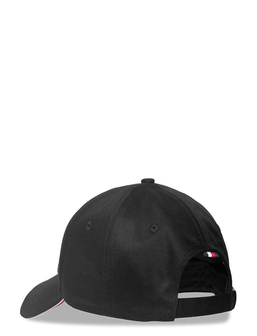Tommy Hilfiger - TH CORPORATE COTTON 6 PANEL CAP - caps - black - 1