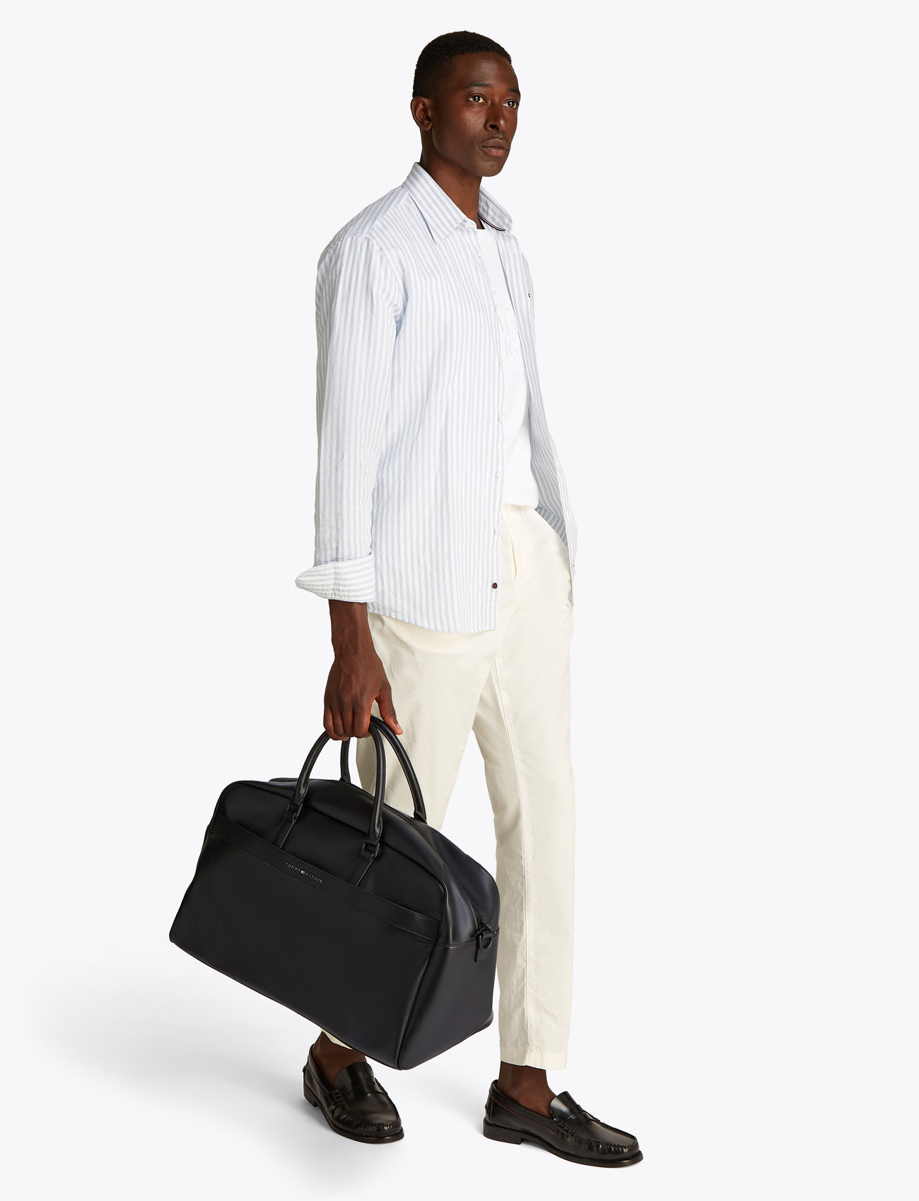 Tommy Hilfiger - TH CORP DUFFLE - shoppa efter tillfälle - black - 0