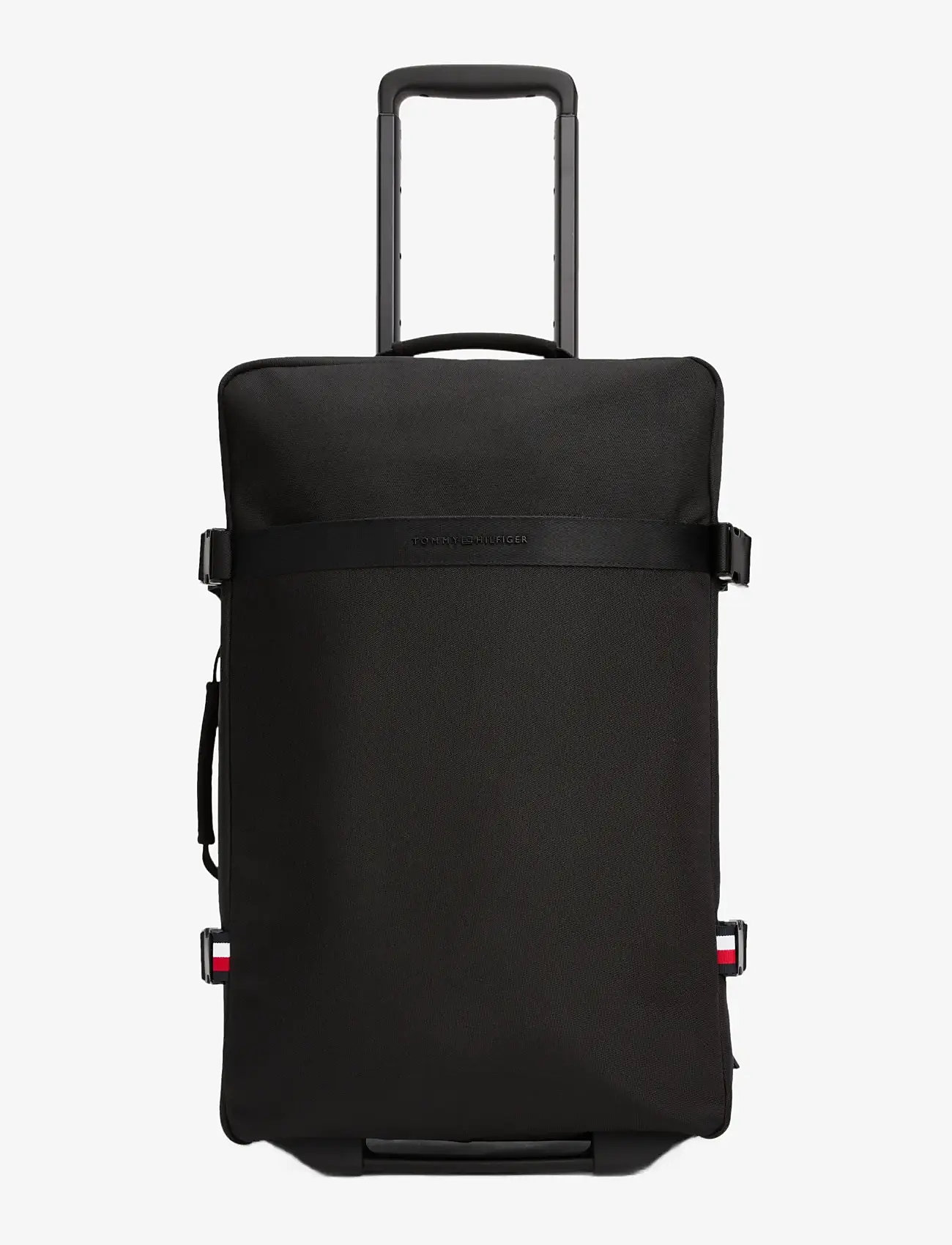 Tommy Hilfiger - TH NYLON TRAVEL SOFT TROLLEY - shoppa efter tillfälle - black - 1