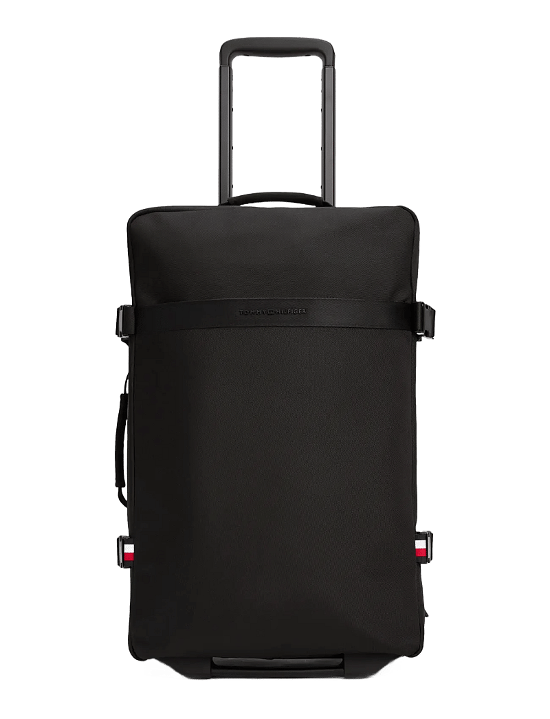 Tommy Hilfiger - TH NYLON TRAVEL SOFT TROLLEY - shoppa efter tillfälle - black - 1