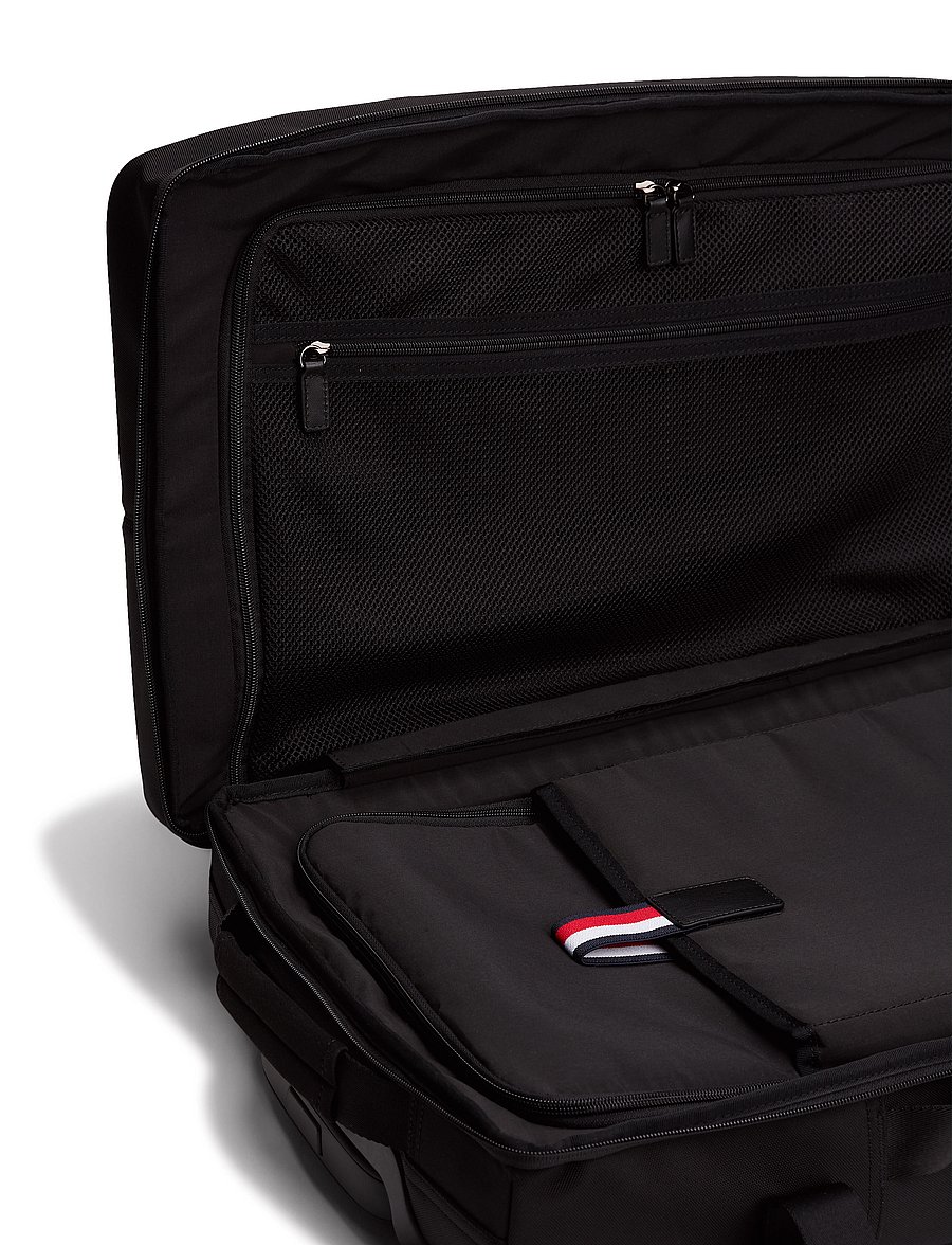 Tommy Hilfiger - TH NYLON TRAVEL SOFT TROLLEY - osta olukorra järgi - black - 2