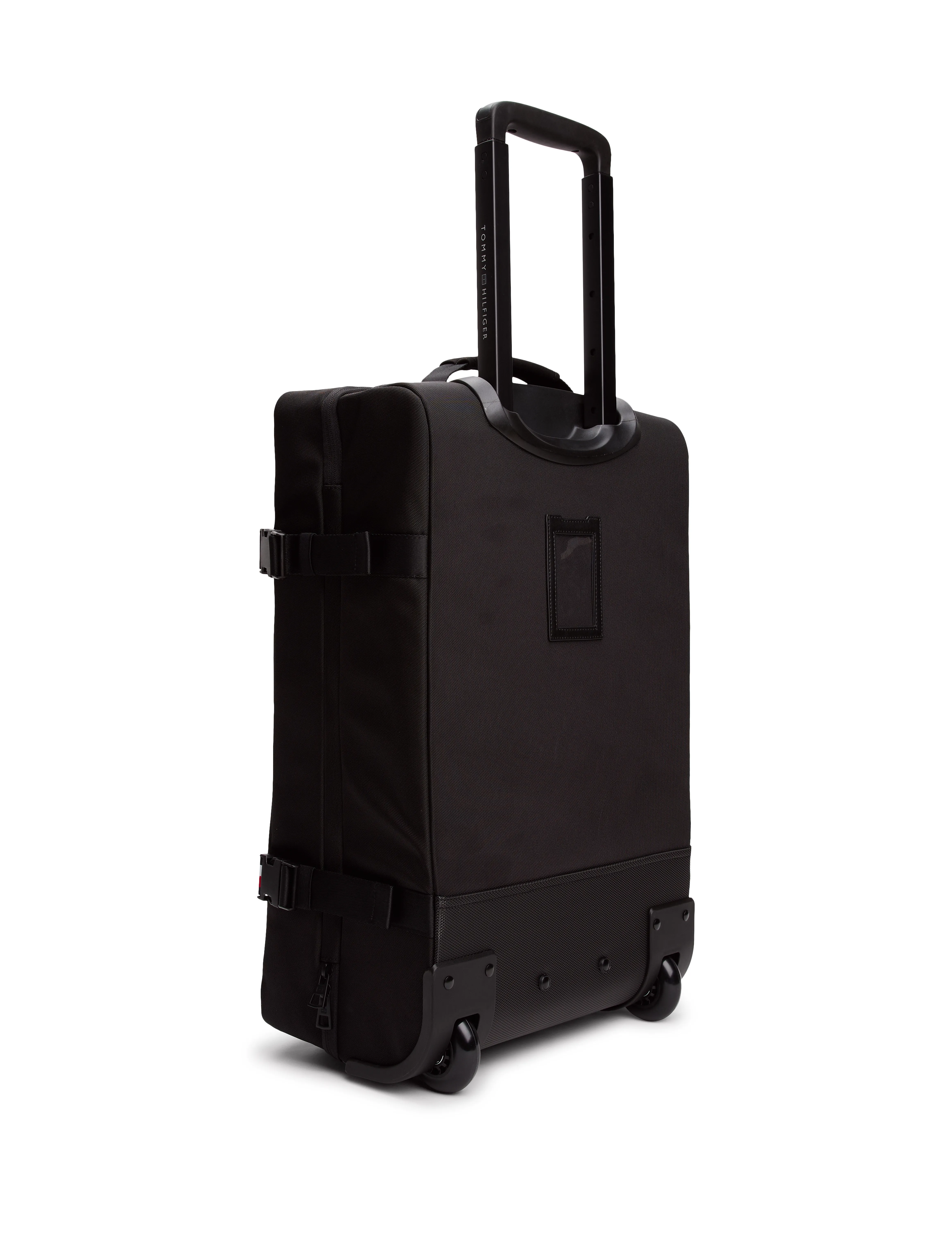 Tommy Hilfiger - TH NYLON TRAVEL SOFT TROLLEY - osta olukorra järgi - black - 3