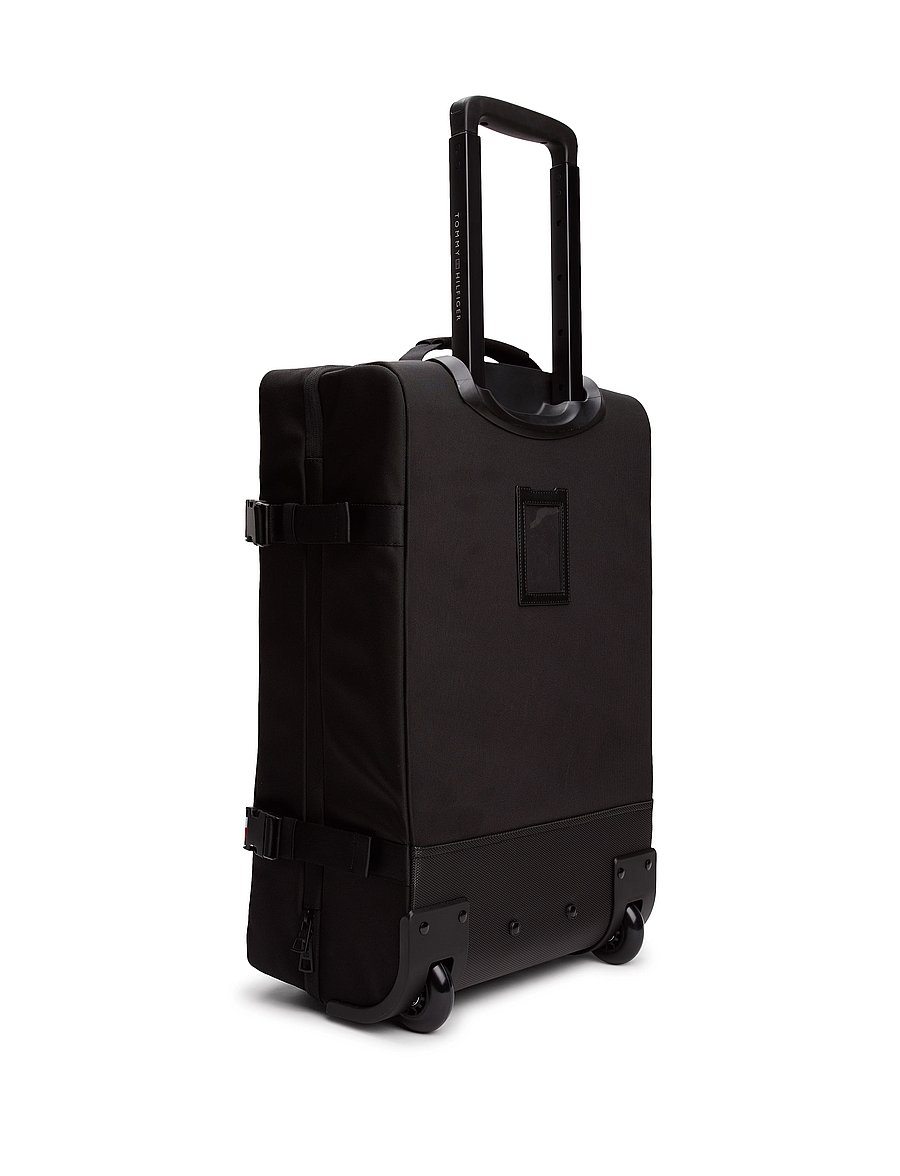 Tommy Hilfiger - TH NYLON TRAVEL SOFT TROLLEY - osta olukorra järgi - black - 3