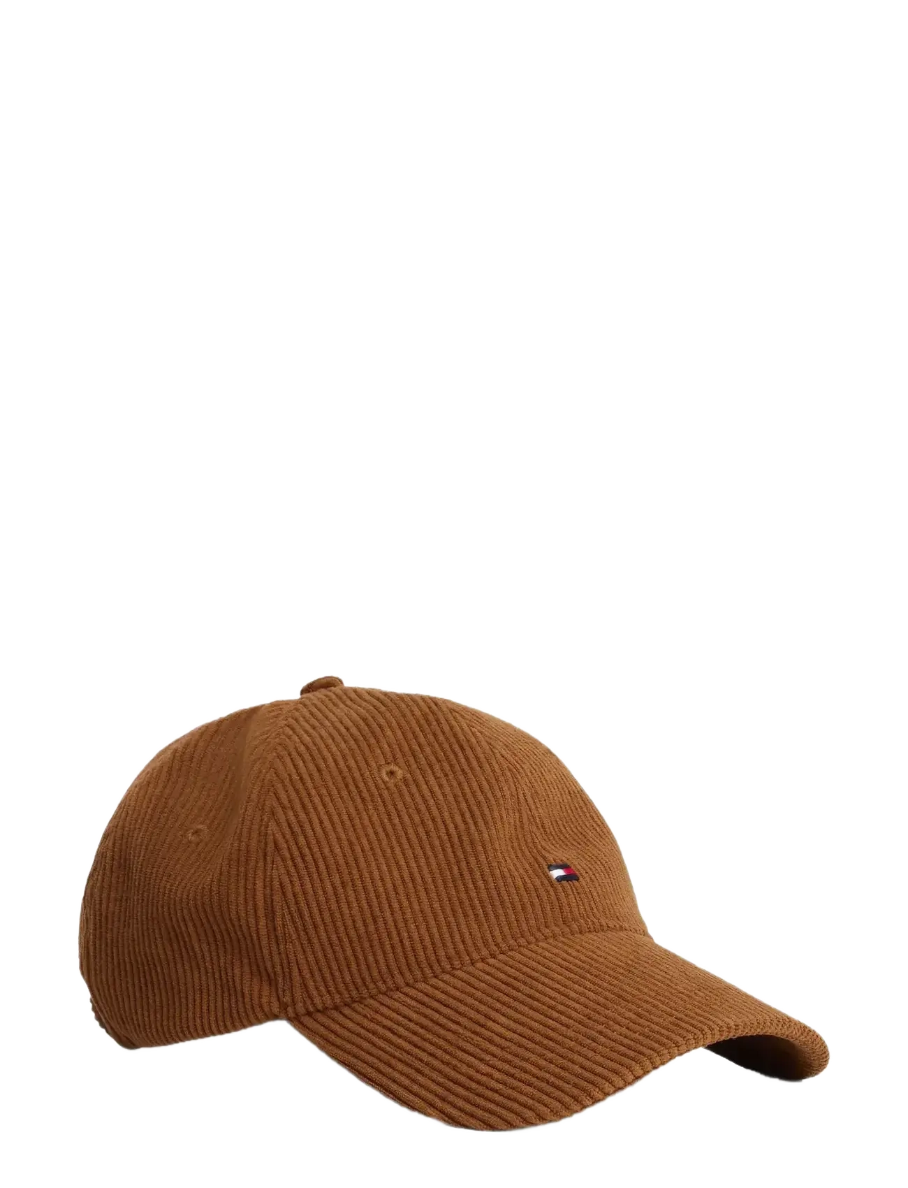 TH FLAG 6 PANEL CORD CAP - SUMMER COGNAC