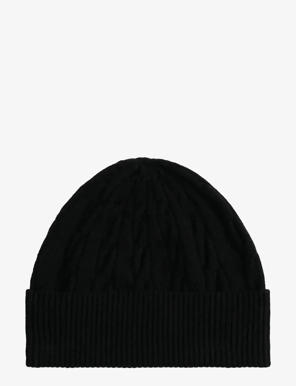Tommy Hilfiger - TH FLAG CABLE KNIT BEANIE - kupuj według okazji - black - 2