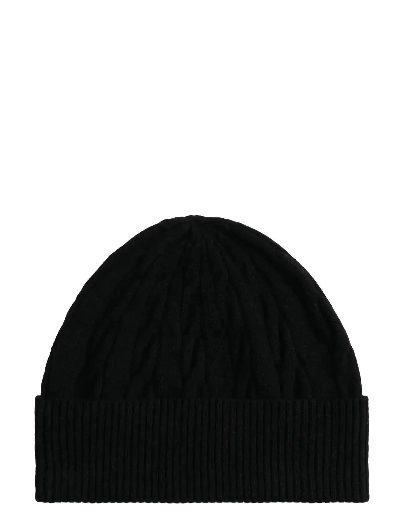 Tommy Hilfiger - TH FLAG CABLE KNIT BEANIE - nach anlass kaufen - black - 2